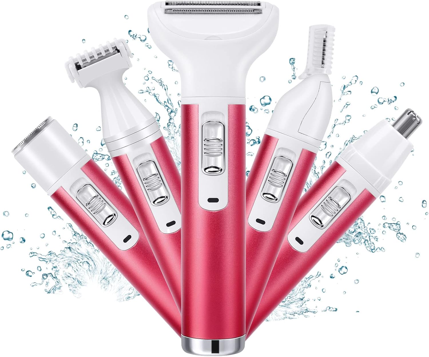 ACWOO Electric Lady Shaver, 5 in 1 Portable Electr...