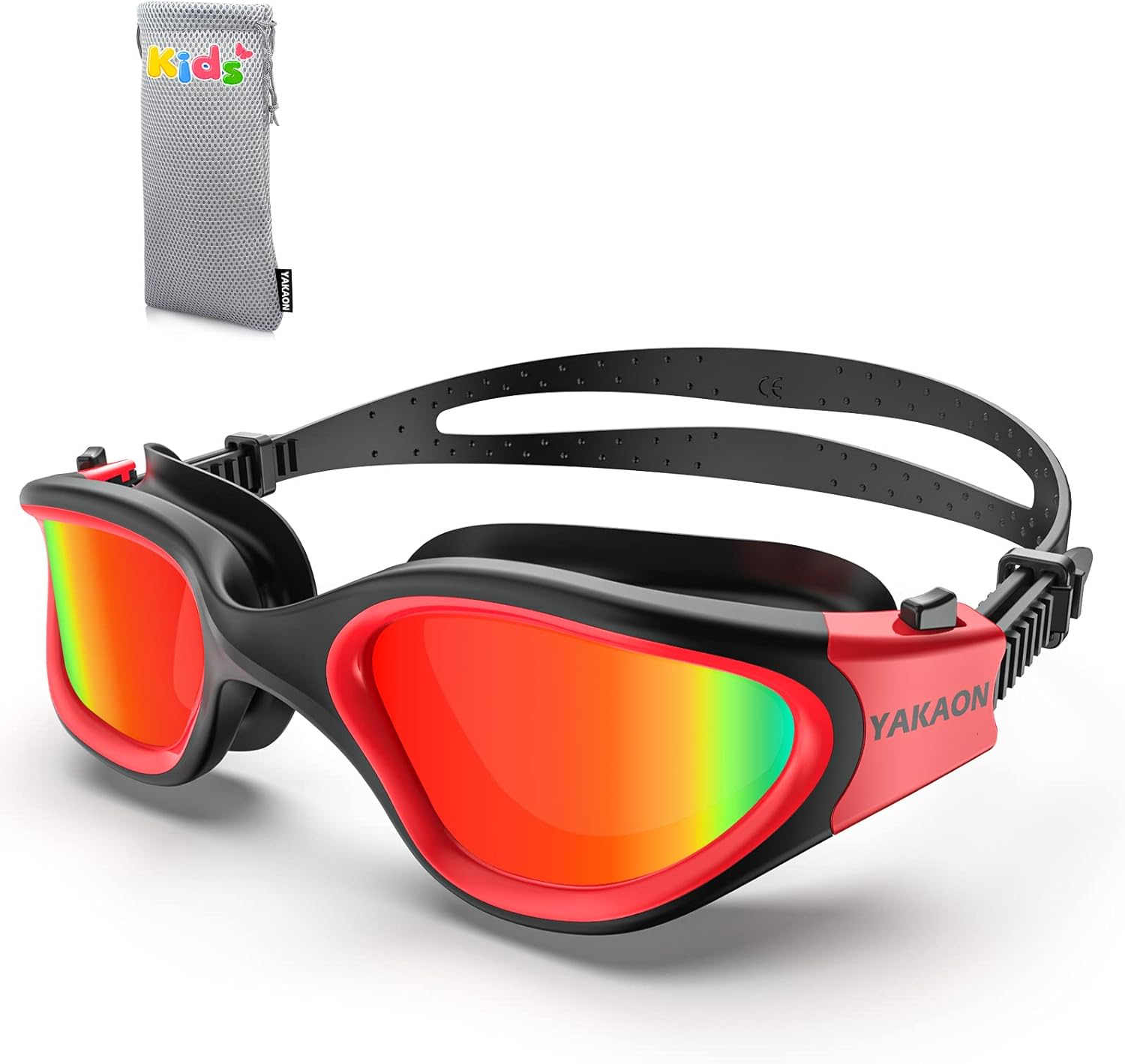 YAKAON Kids Swim Goggles, G1Mini Comfortable Polarized/Non-Polarized Anti-Fog Sw...