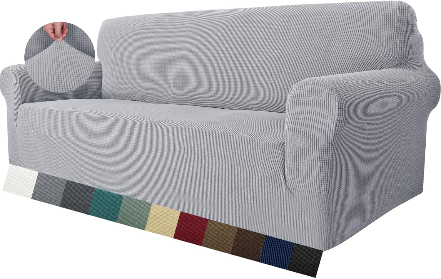 MAXIJIN Super Stretch Couch Cover, Special Universal Sofa Covers for 3 Seater Co...