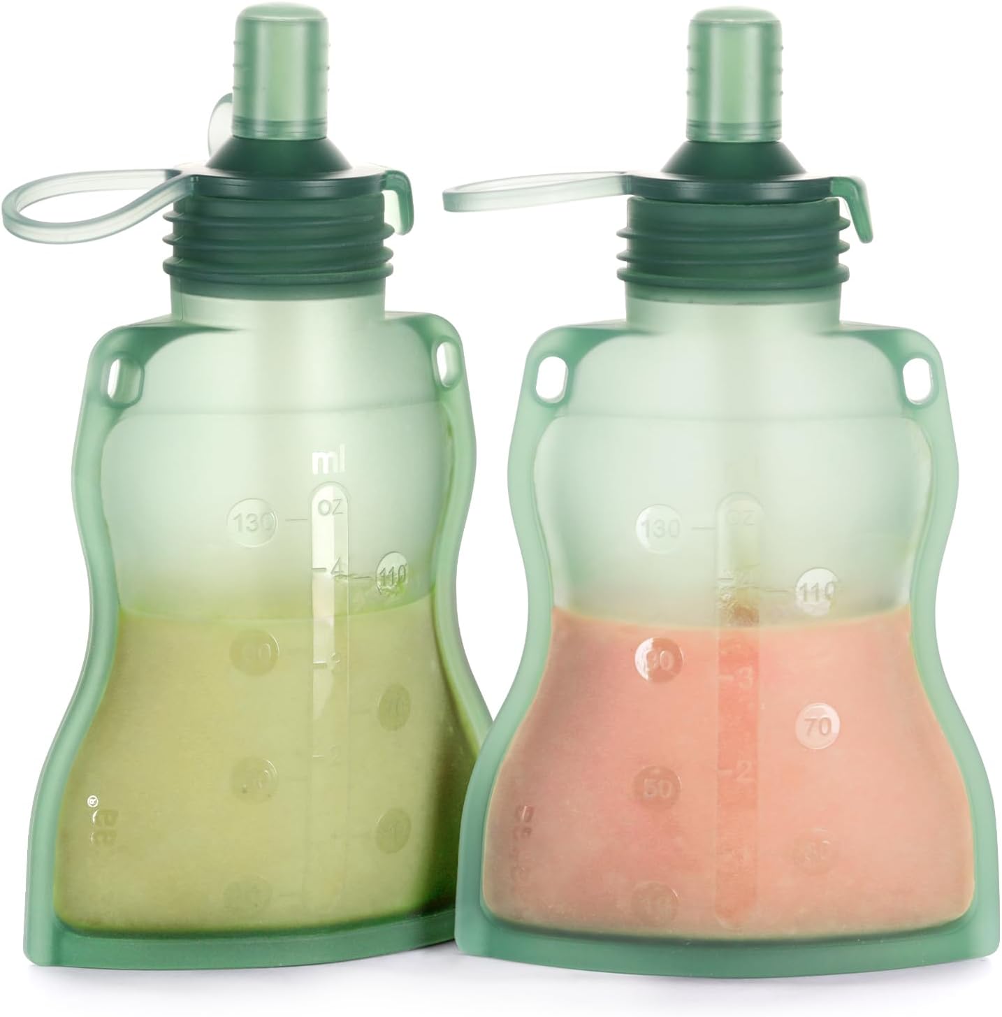 haakaa Reusable Baby Food Pouch, Special Reusable Pouches for Toddlers, Innovati...