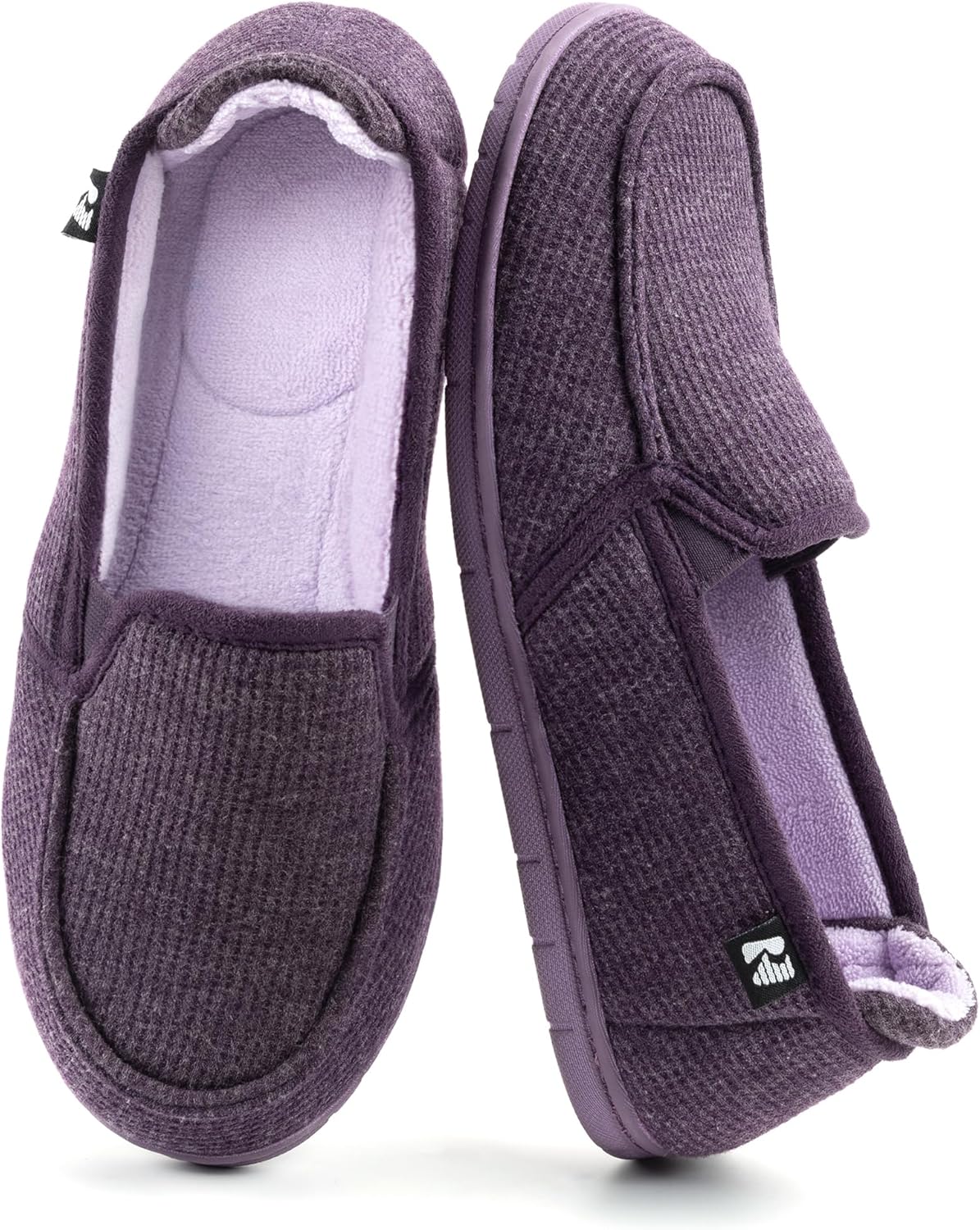 RockDove Women’s Two-Tone Slipper, Special Hoodback Slippers with Removable Inso...