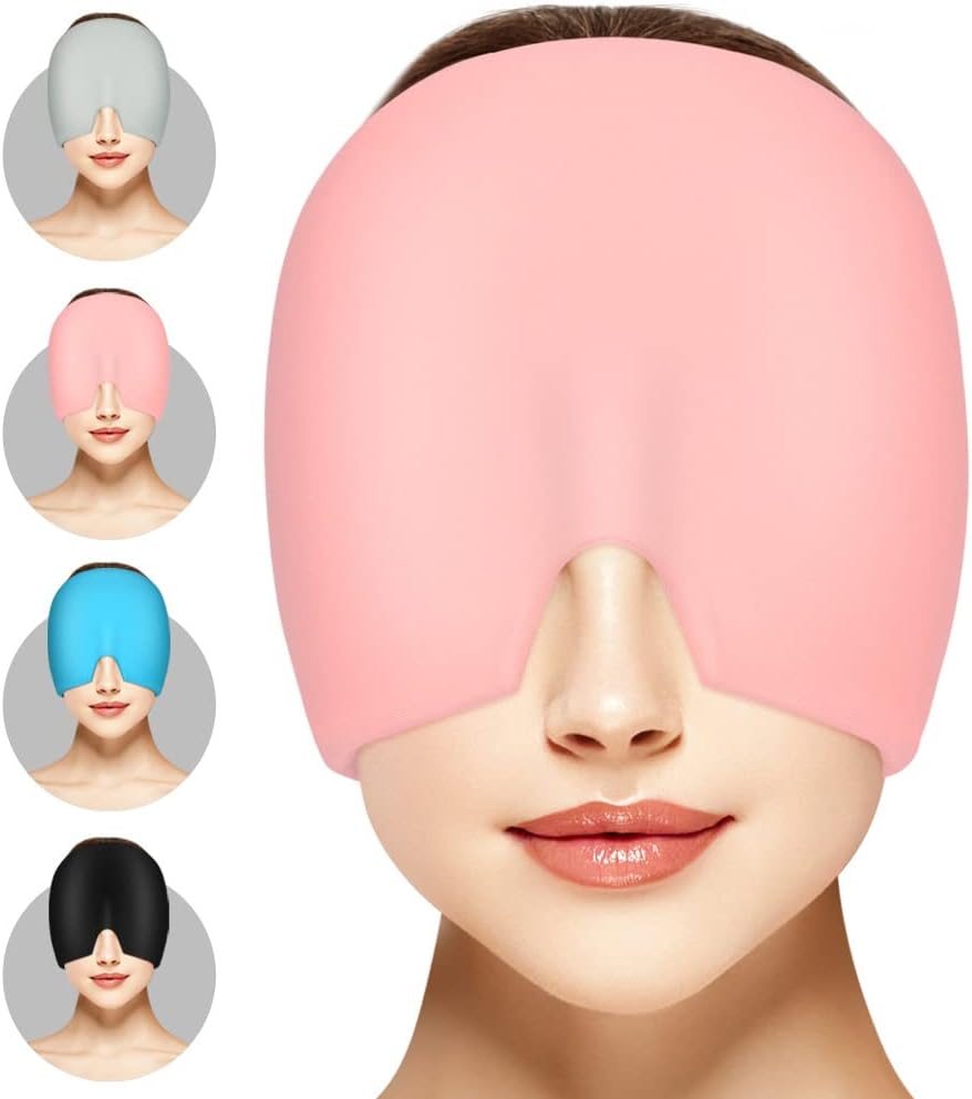 ACWOO Migraine Relief Cap, Special Reusable Therapy Migraine and Headache Relief...