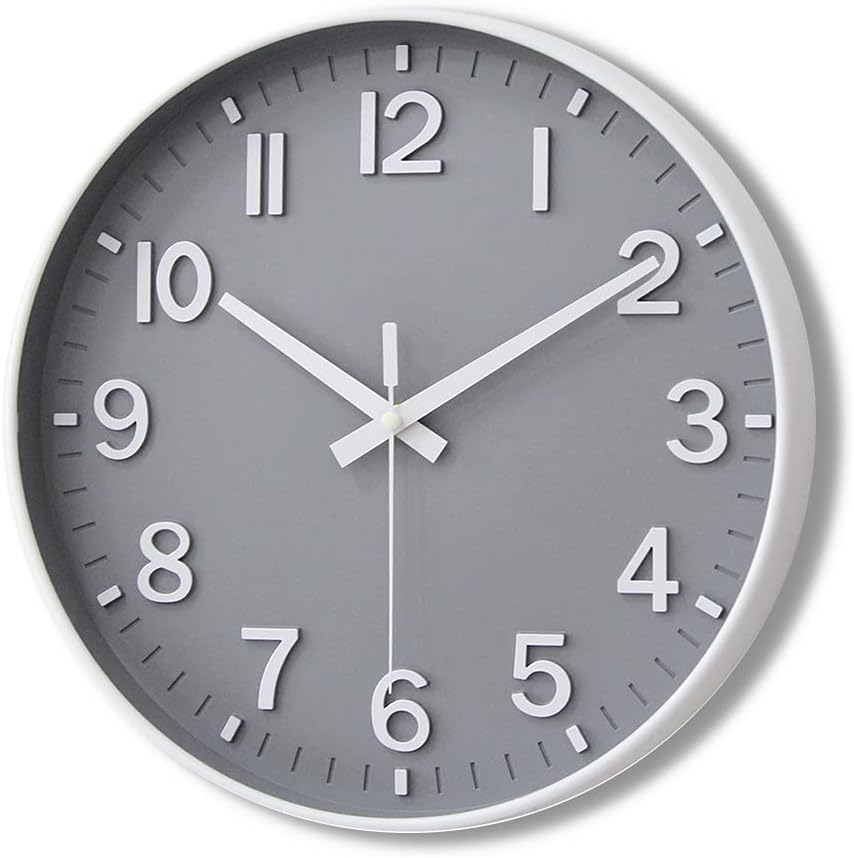HZDHCLH Wall Clock, Special Silent Non Ticking Clock for Living Room, Innovative...