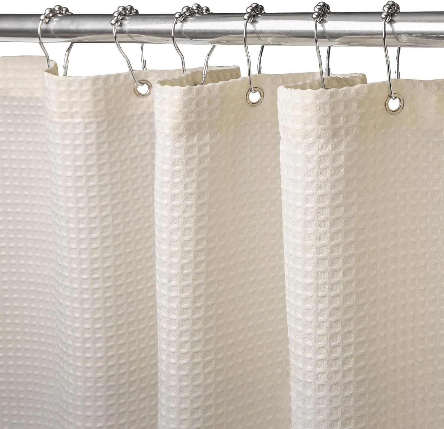 **Best VANZAVANZU Shower Curtain, Special Curtain for Bathroom with Metal Hooks,...