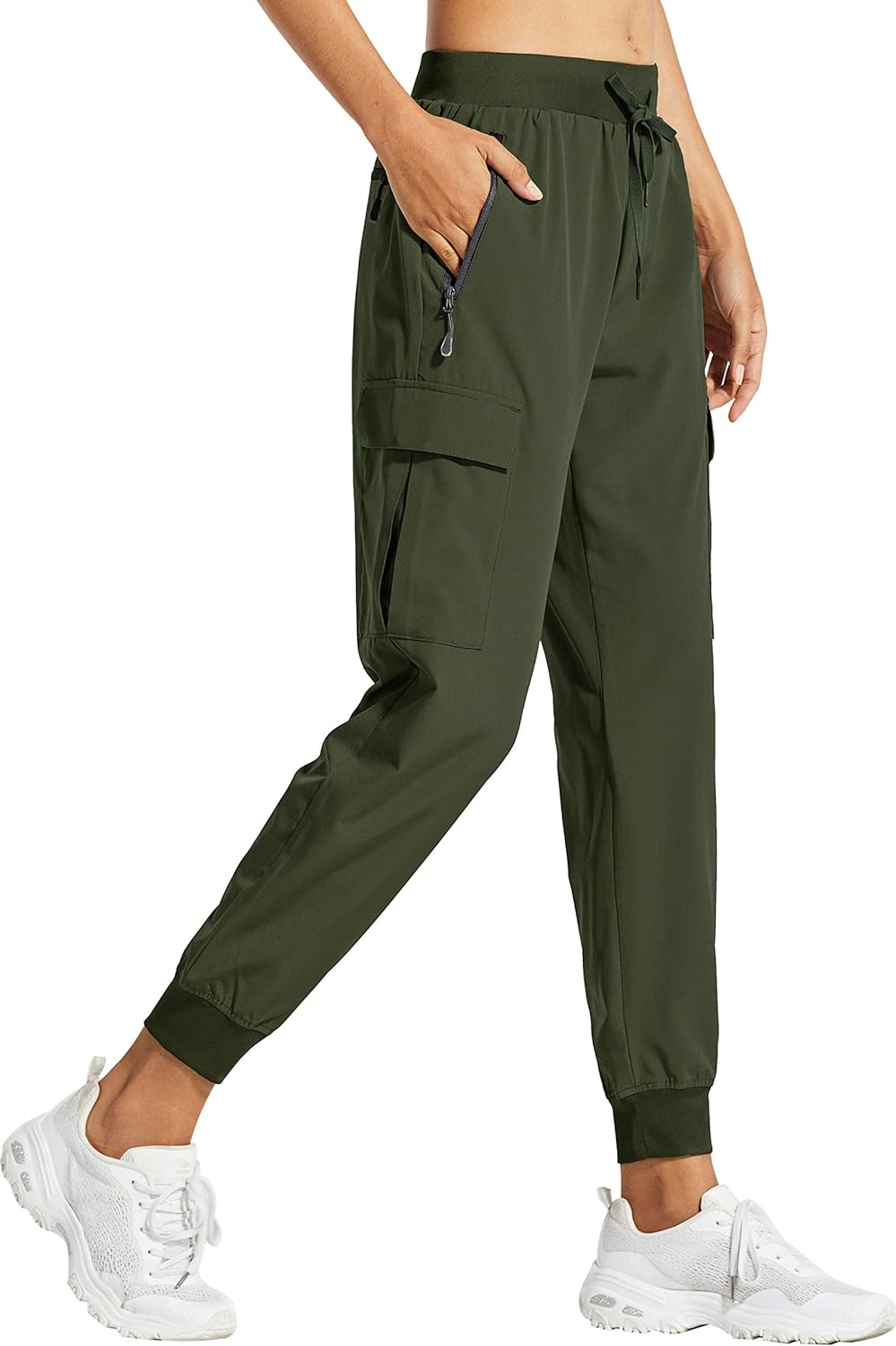 Libin Women's Cargo Joggers Lightweight Quick Dry Hiking Trousers Athletic Worko...