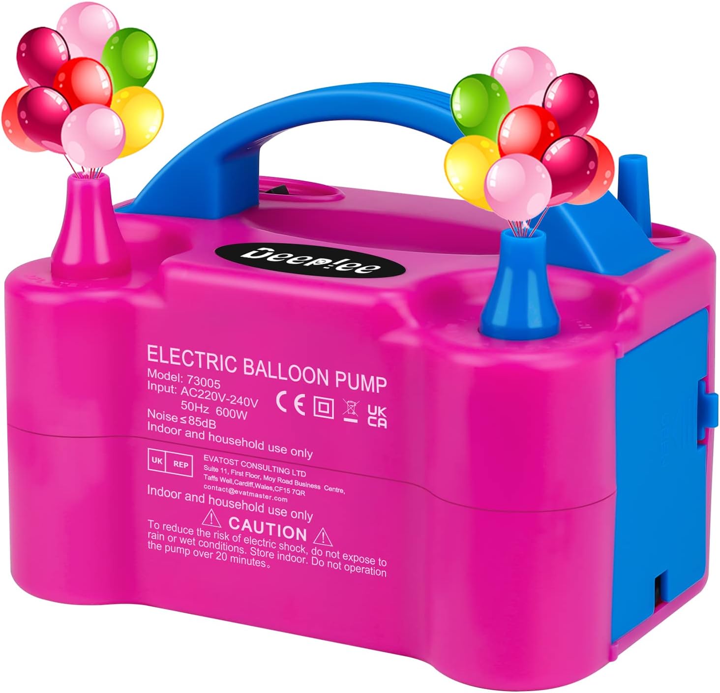 Deeplee Balloon Pump, Special Electric Inflator Pump for Easy Blower, Innovative...