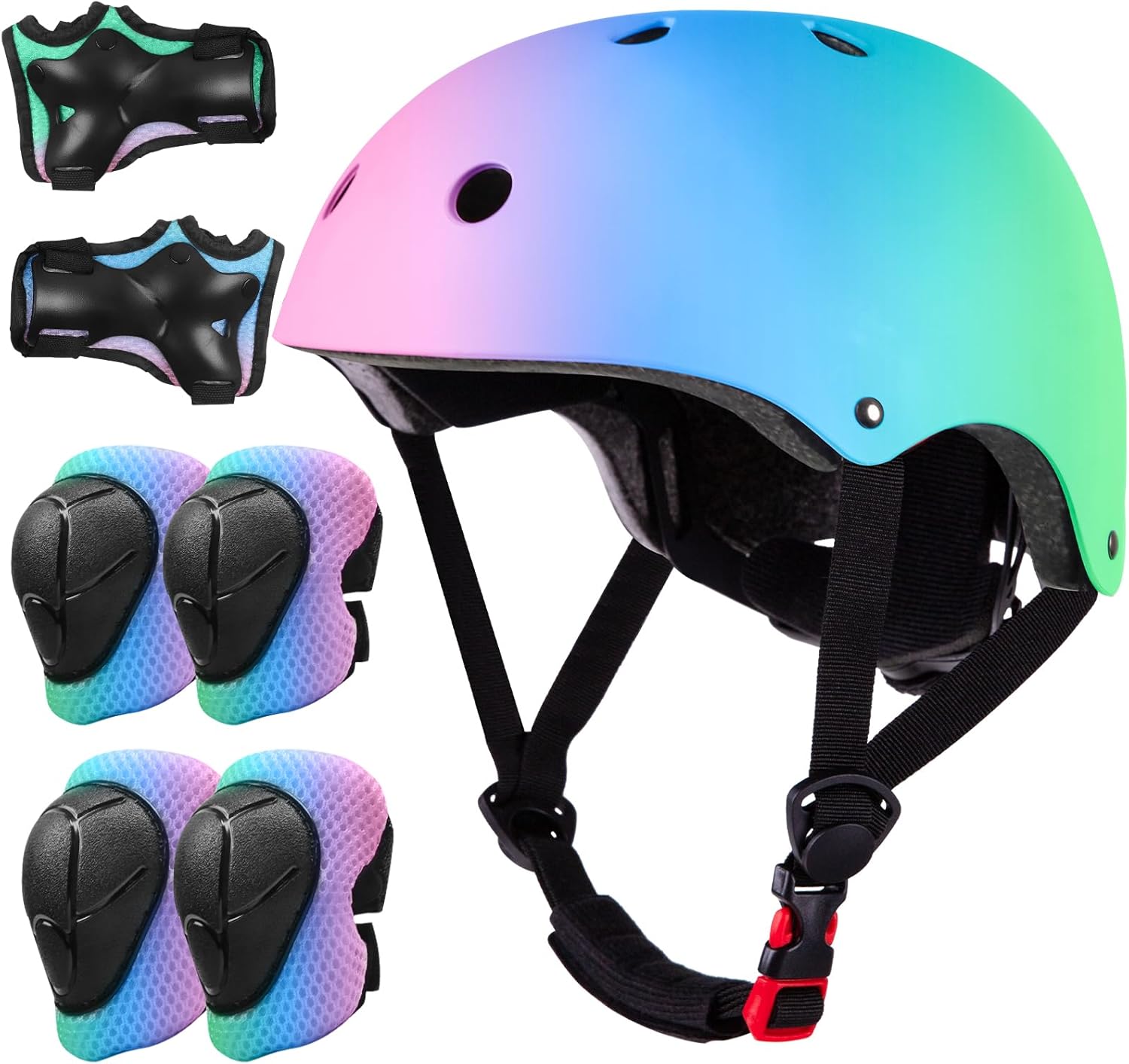 Kids Helmet Boys Girls Lightweight Bike Helmet for Cycling Scooter Skating, Mult...