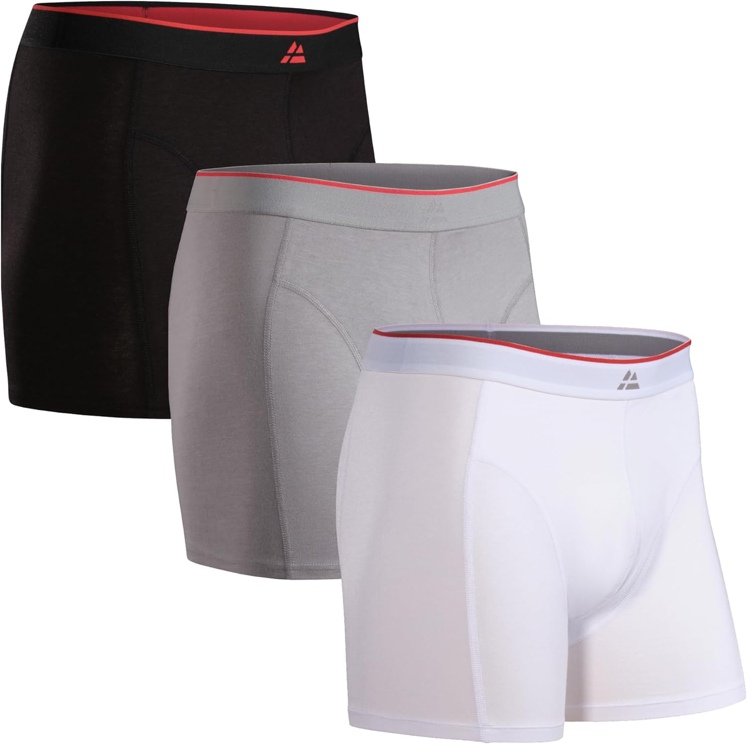 DANISH ENDURANCE Bamboo Boxer Shorts, Special Men’s Breathable Underwear, Innova...