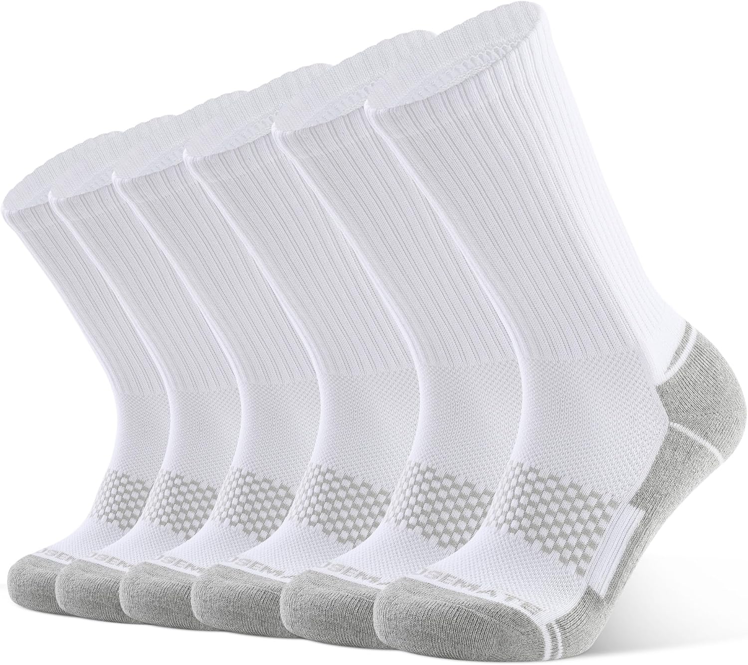 Quality Closemate Men's Crew Socks, Special Sport Socks for Cushioned Comfort, I...