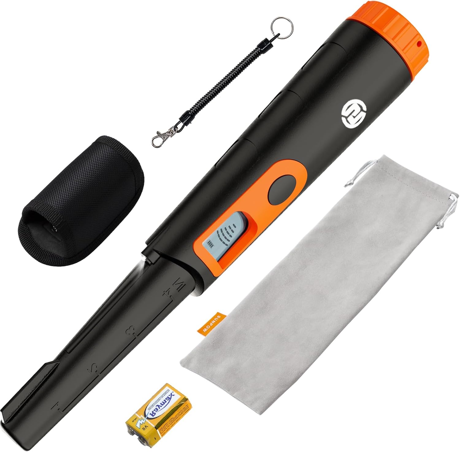 SUNPOW Metal Detector Pinpointer for Adults Kids, IP68 Fully Waterproof, Upgrade...