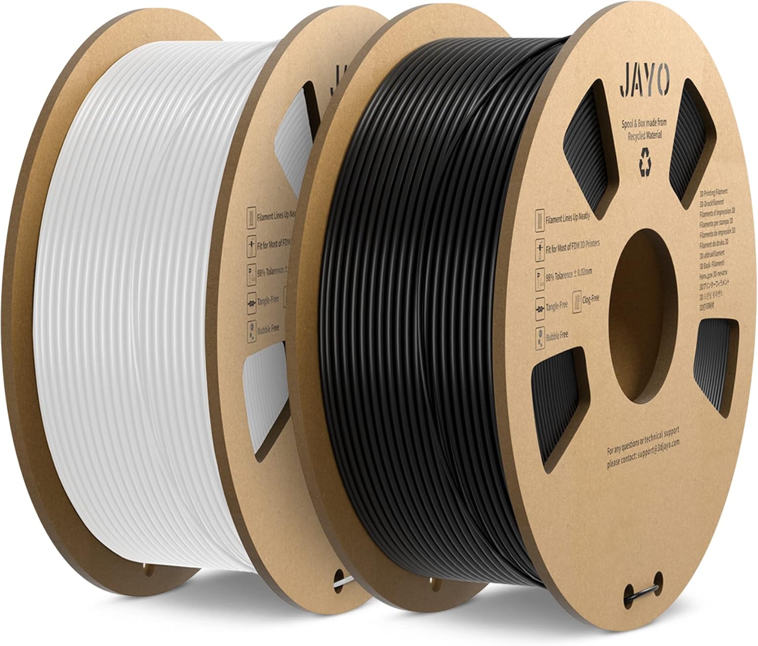 JAYO PLA Filament, Special 1.75mm 1.1KG 3D Printer Filament, High-Quality Dimens...