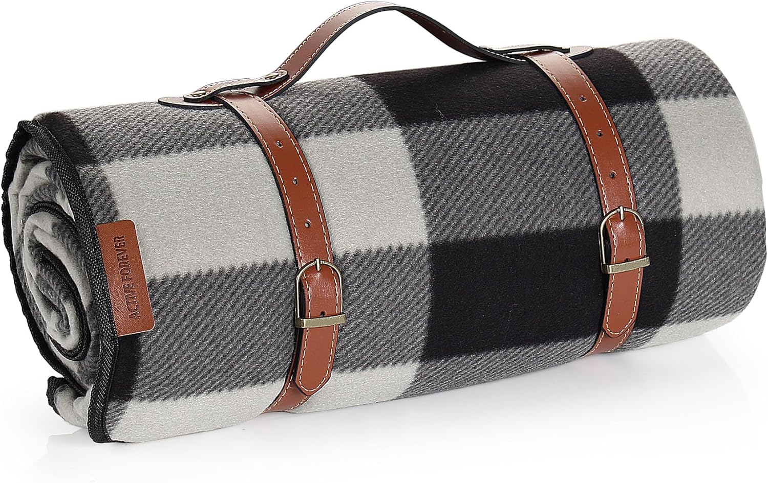 ACTIVE FOREVER Picnic Blanket Portable, 200 x 200CM Extra Large Waterproof Picni...