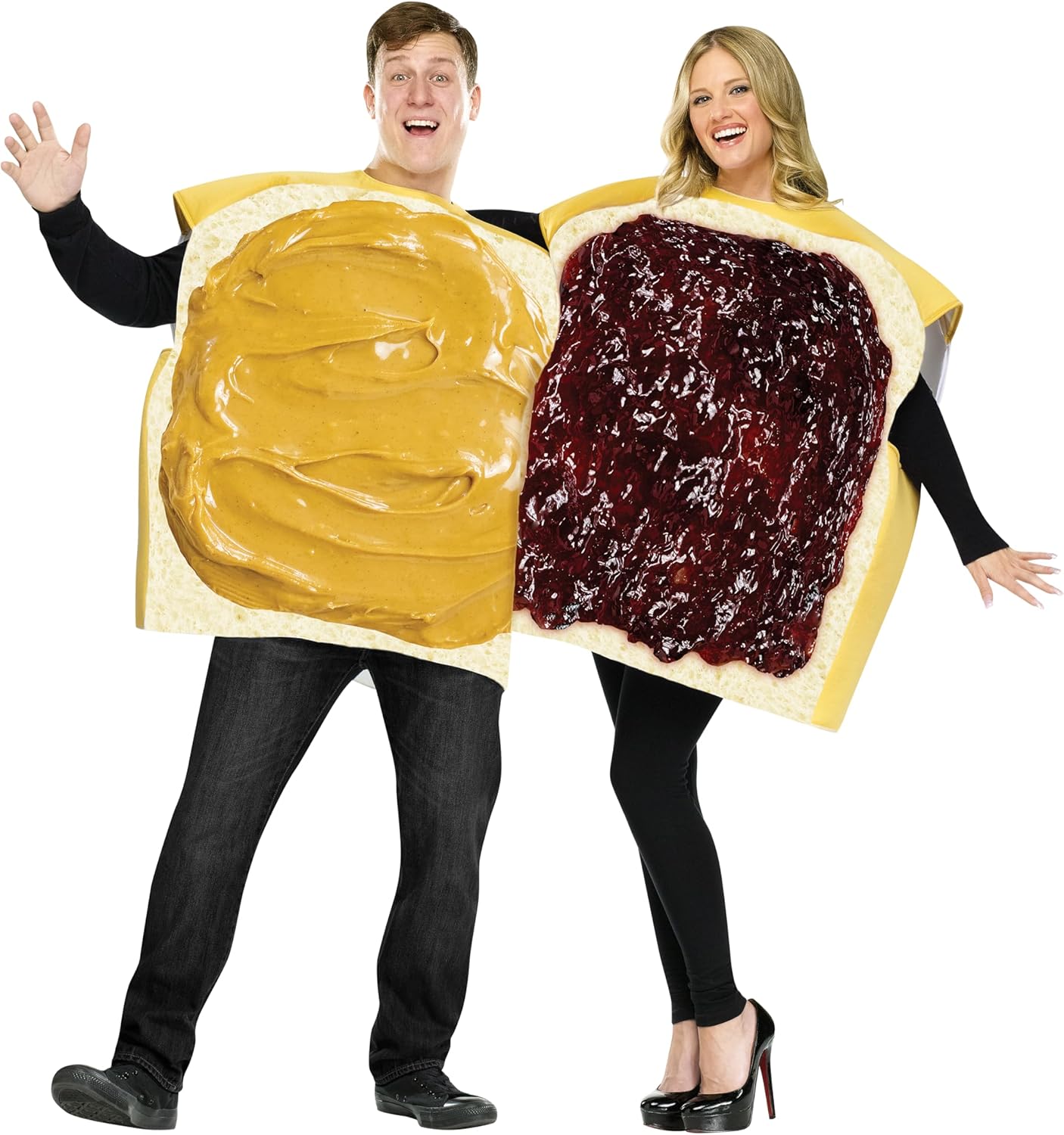 Fun World Costume for Adults, Special Peanut Butter And Jelly Set Costume, Uniqu...
