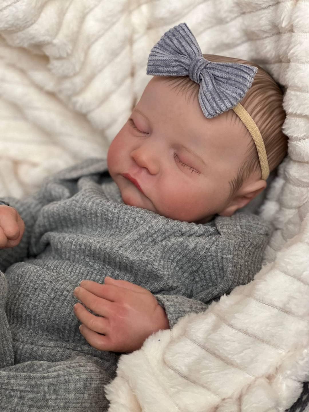 Reborn Baby Dolls Girl 17-Inch Realistic Baby Doll Soft Vinyl Lifelike Baby Doll...