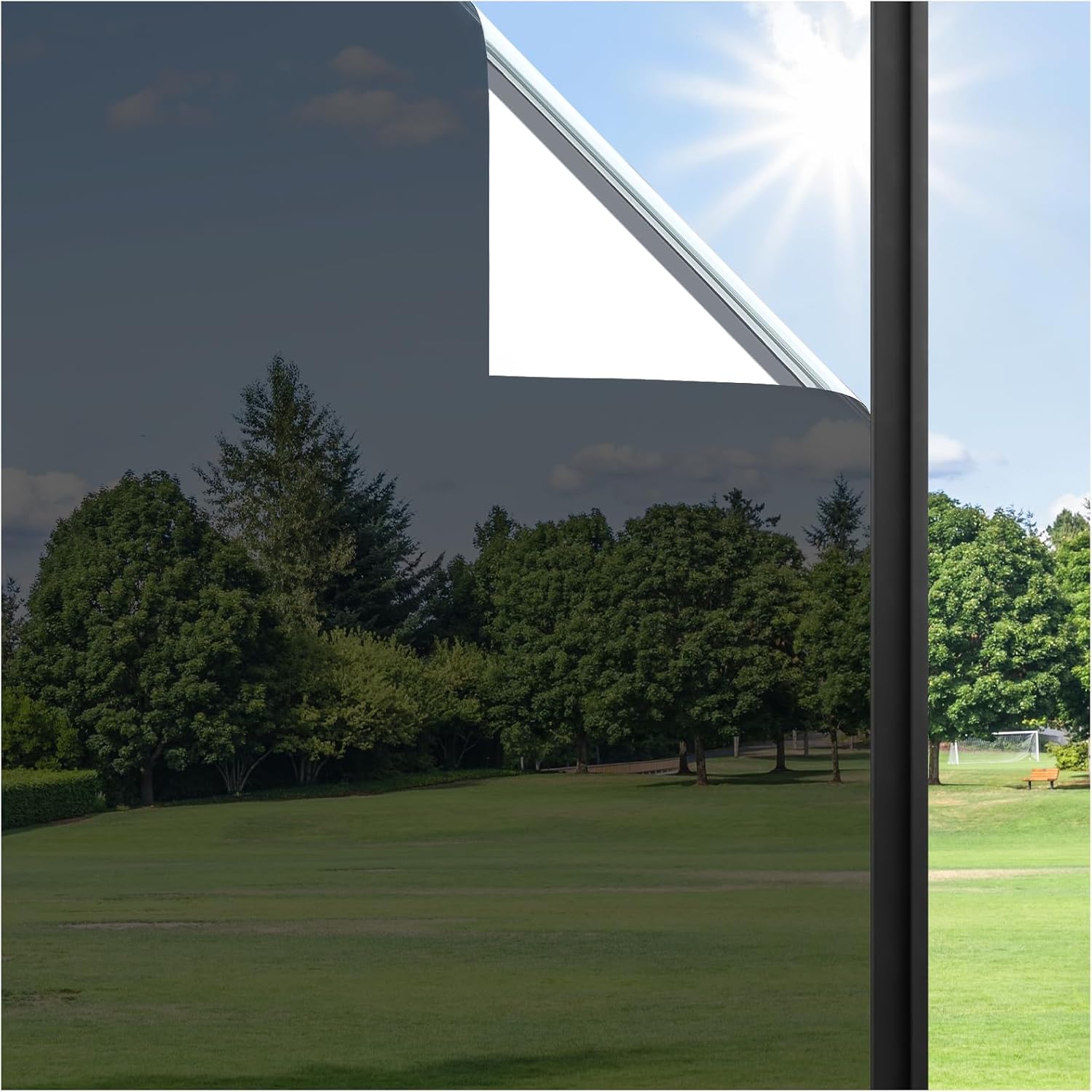 Haton Window Privacy Film, Special One Way Window Tint Film for Sun Blocking, In...