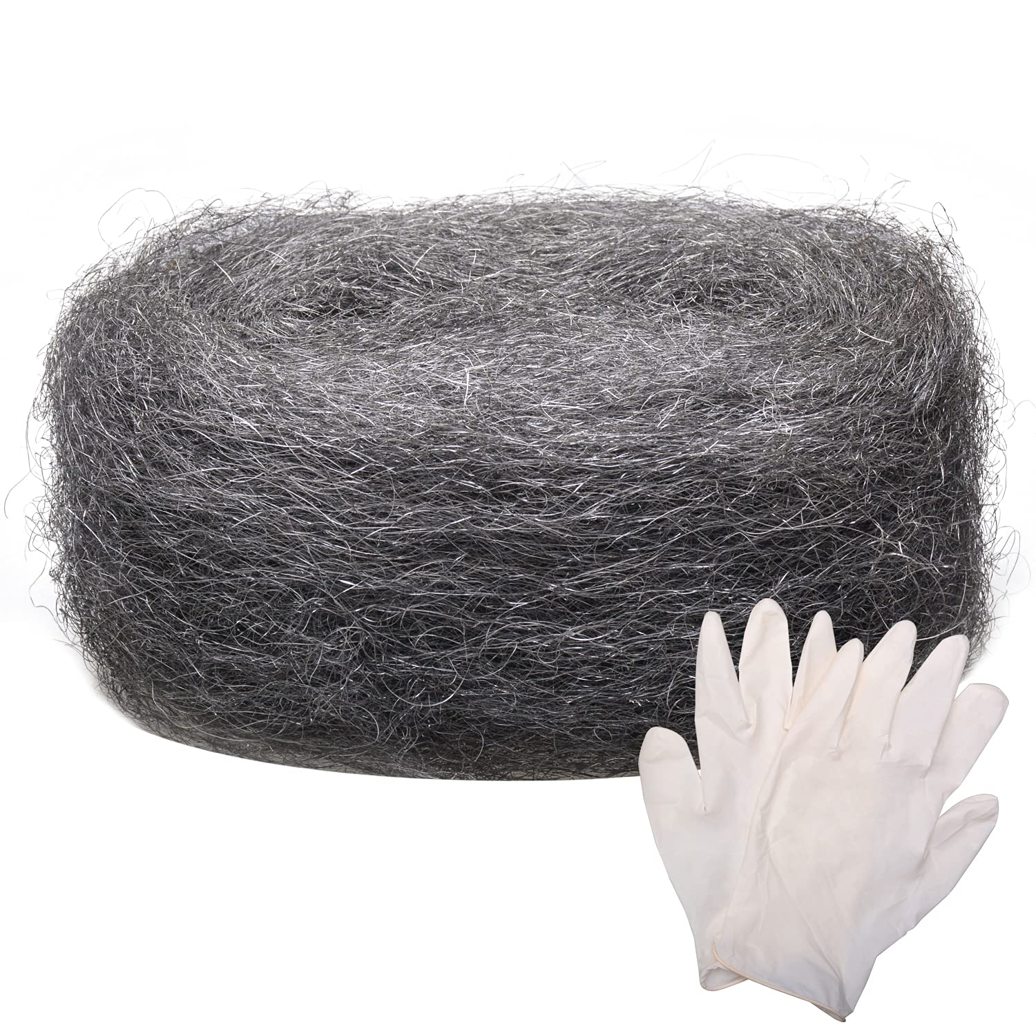 Steel Wool Mice - Coarse Wire Wool Rats Rodent Control Gaps Blocker, Fill Holes...