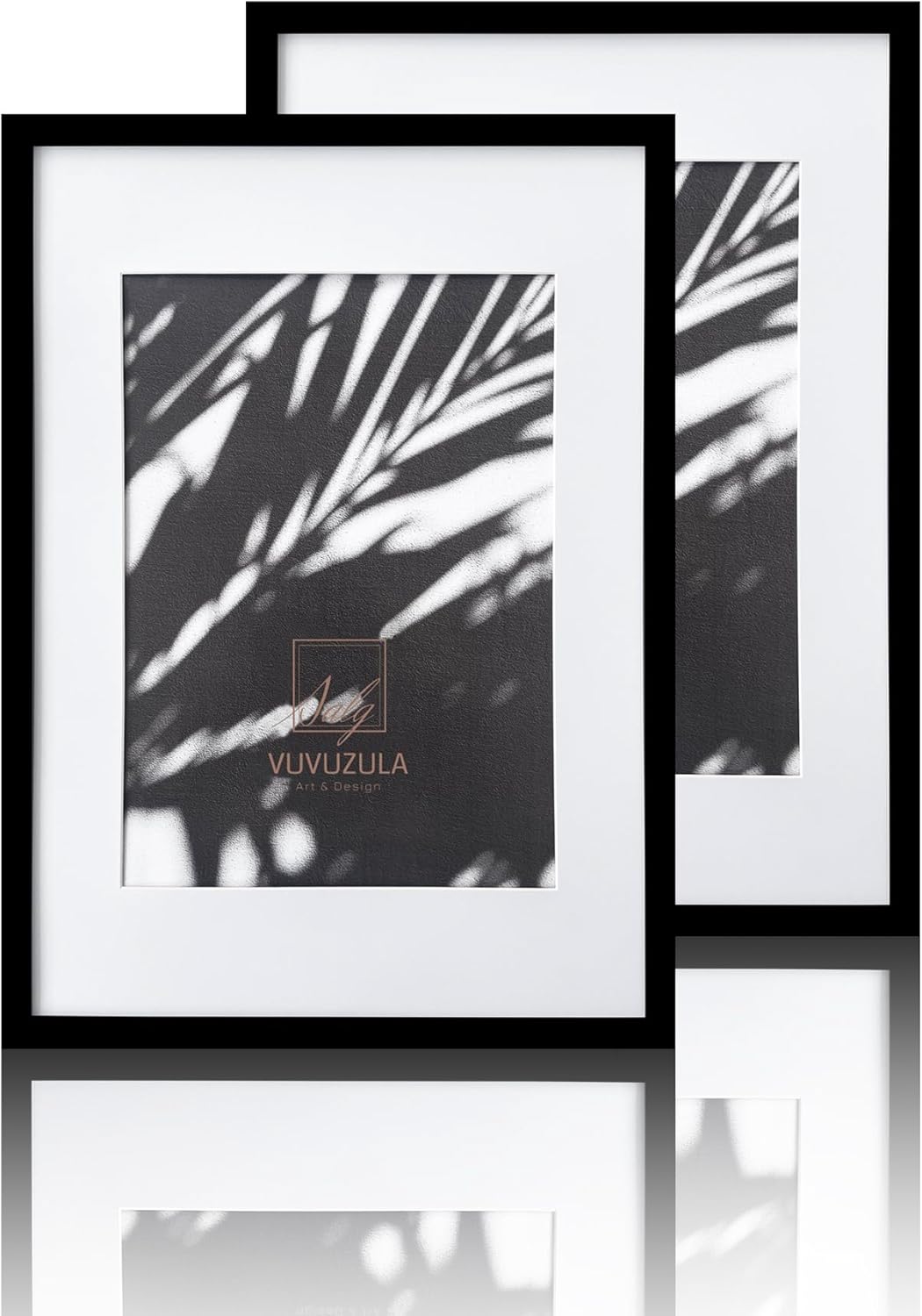 VUVUZULA A2 Frame Black Picture Frames A2 Black Frame A2 Photo Poster Frame with...