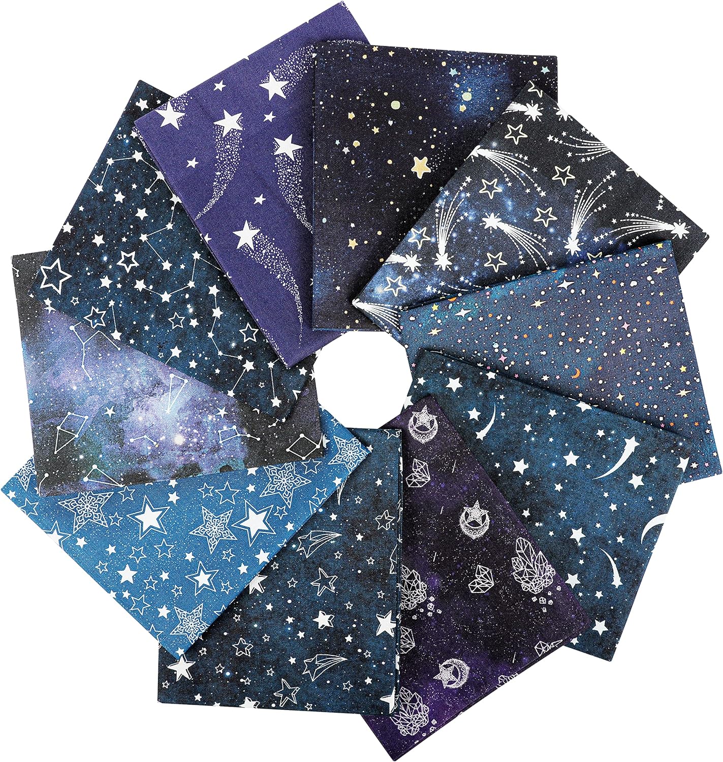 Craftido Quilting Fabric Bundles, Special 100% Cotton Fabric with 25 Options, In...