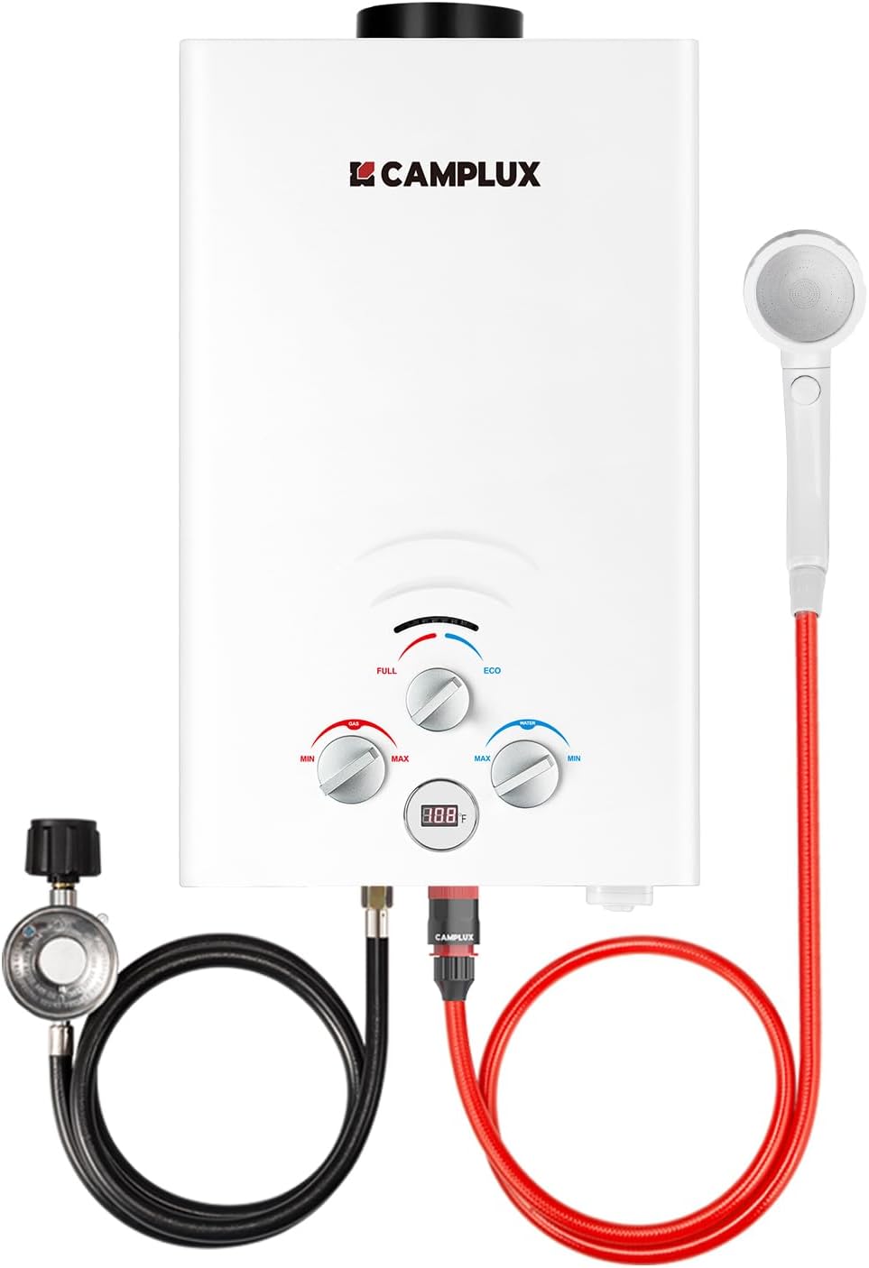 CAMPLUX Tankless Water Heater, Special Portable Water Heater for Camping, High-Q...