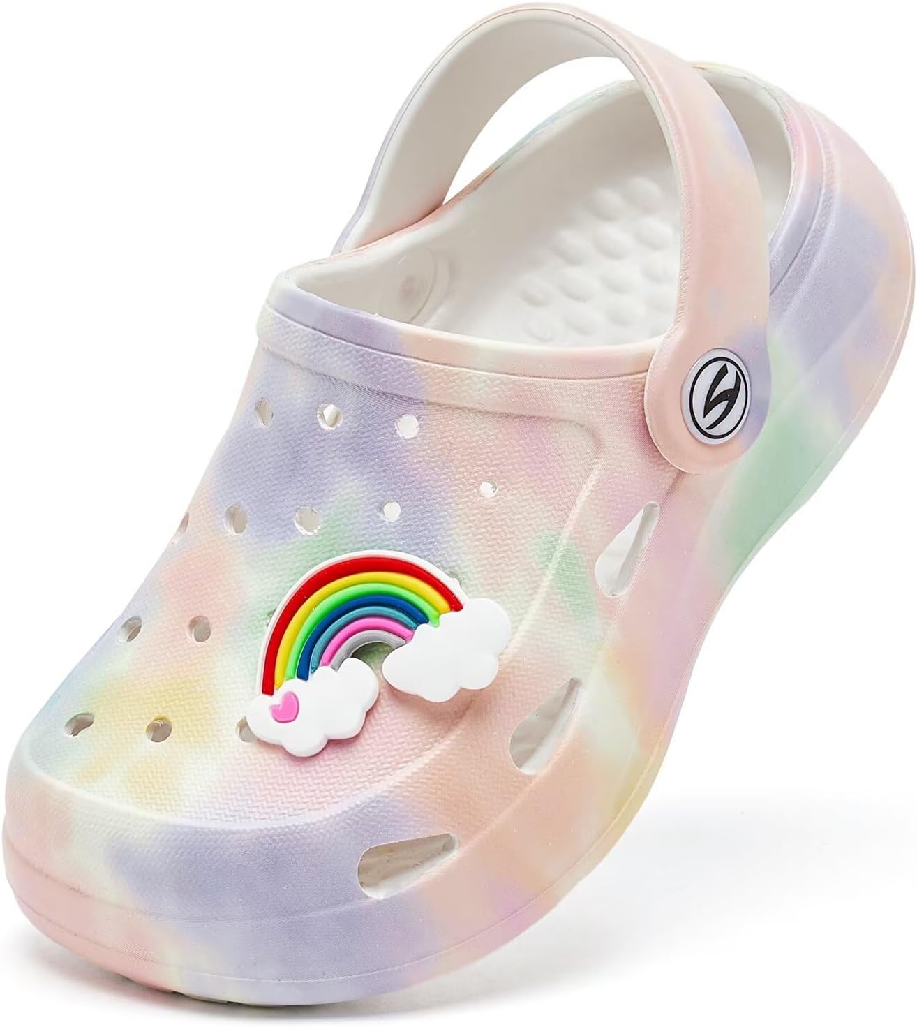 HOBIBEAR Boys and Girls Garden Clogs Slip on Children Sandals Water Shoes for In...
