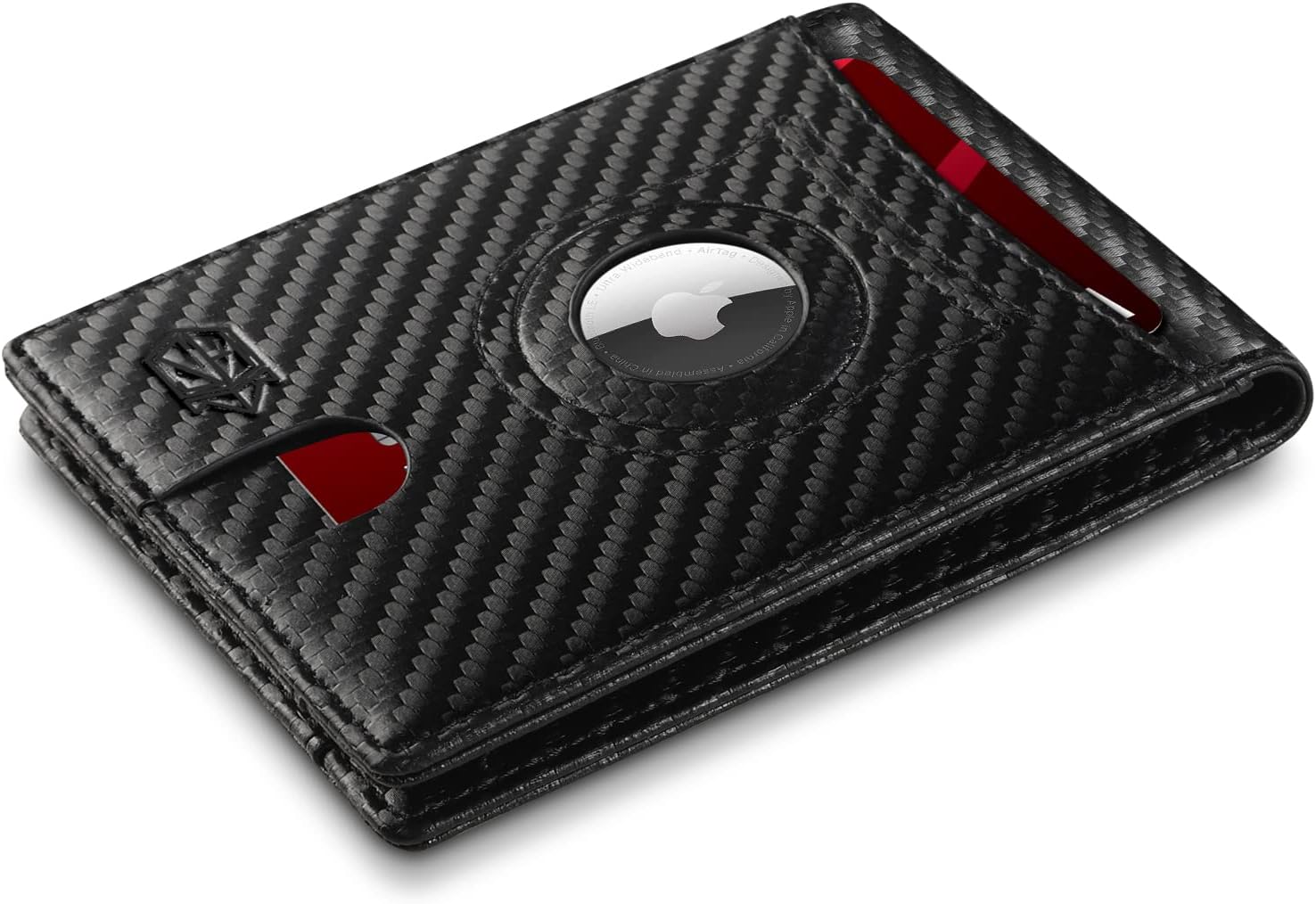 Stylish Zitahli Men's Wallets, Special Wallet with Airtag Holder, Slim RFID Leat...