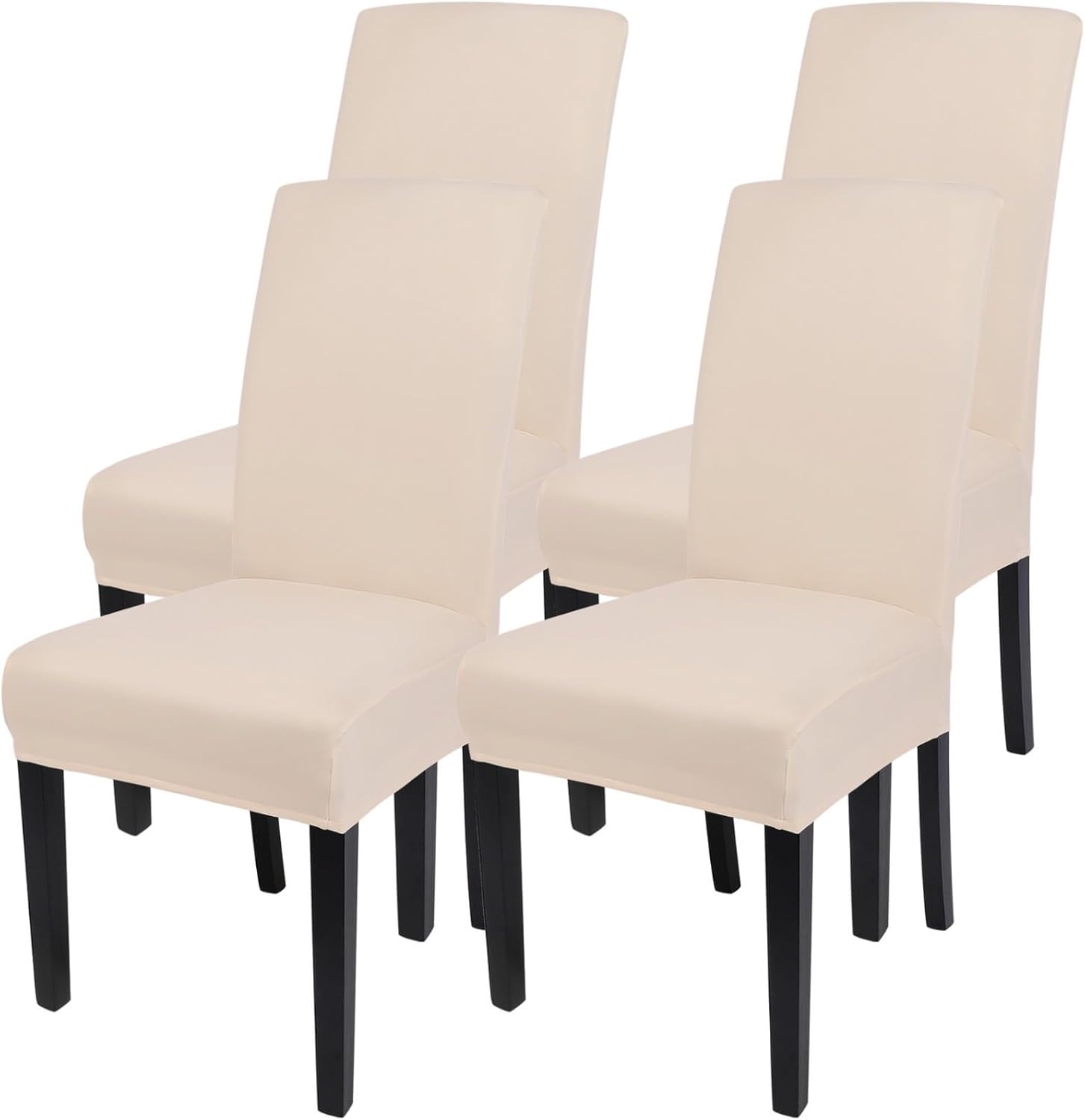 SearchI Dining Room Chair Covers Set of 4, Stretch Parsons Chair Slipcovers Supe...