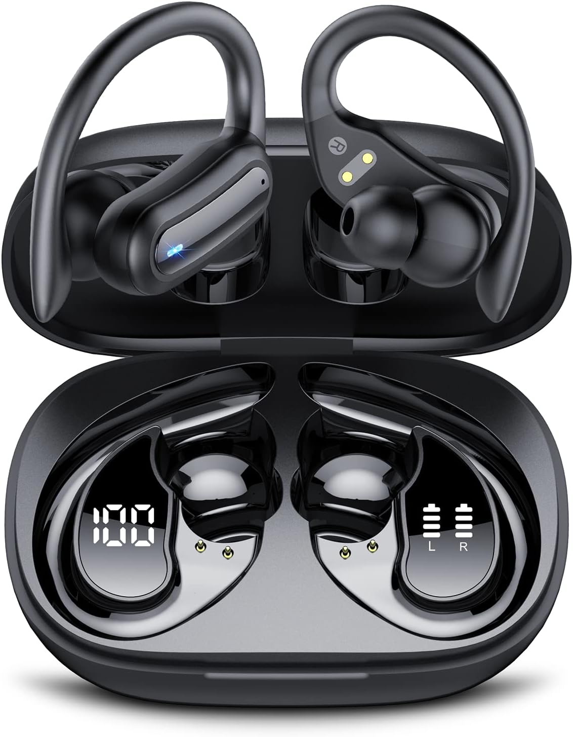 Wireless Earphones, Ear Buds Wireless Earbuds 5.3 In Ear with 4 ENC Call Noise C...
