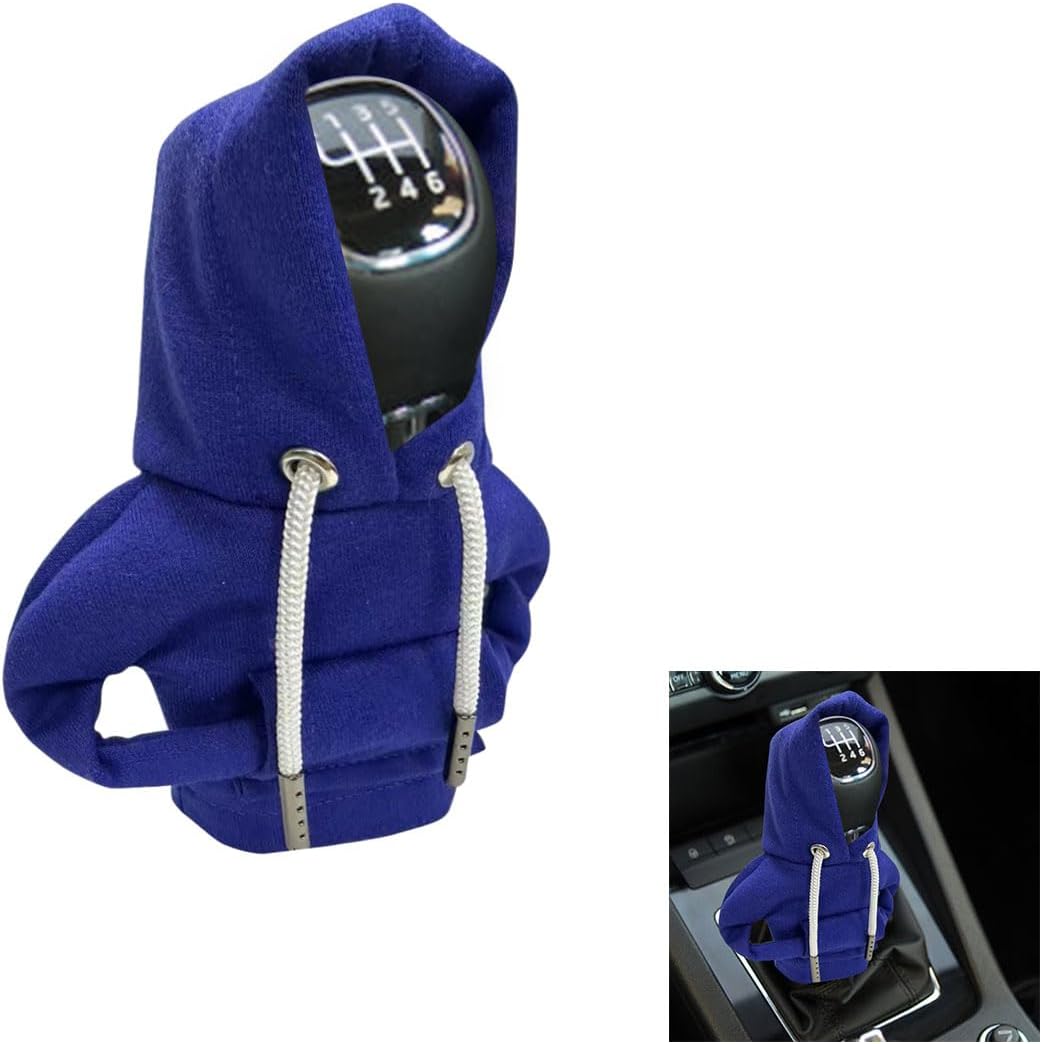 Car Gear Shift Cover, Fashionable Hoodie Gear Shift Knob, Unique Winter Warm Gea...