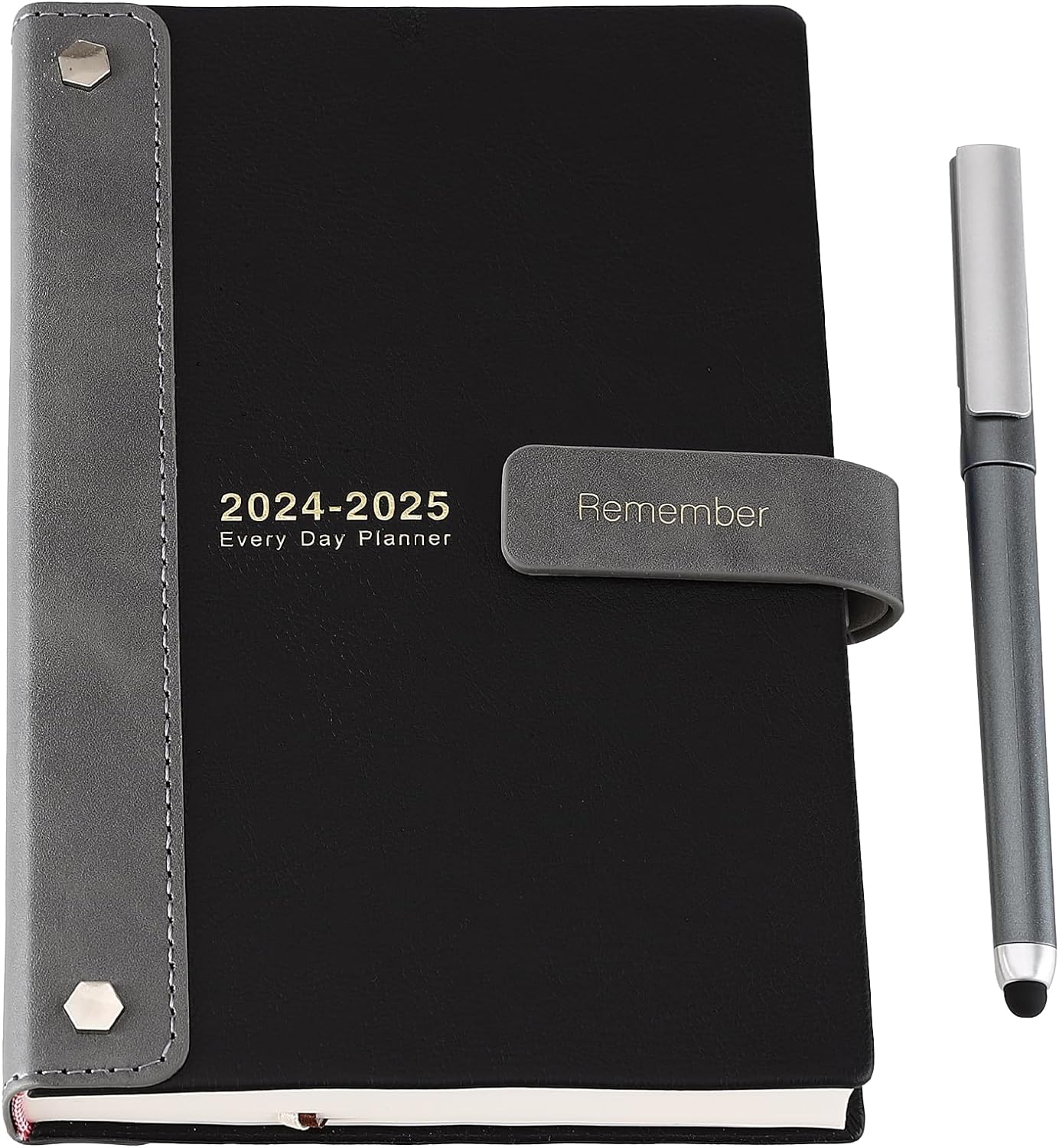 Mlgtoyo Academic Diary 2024 2025,Agenda 24 25 Diary A5 Page a Day,Hardcover Orga...