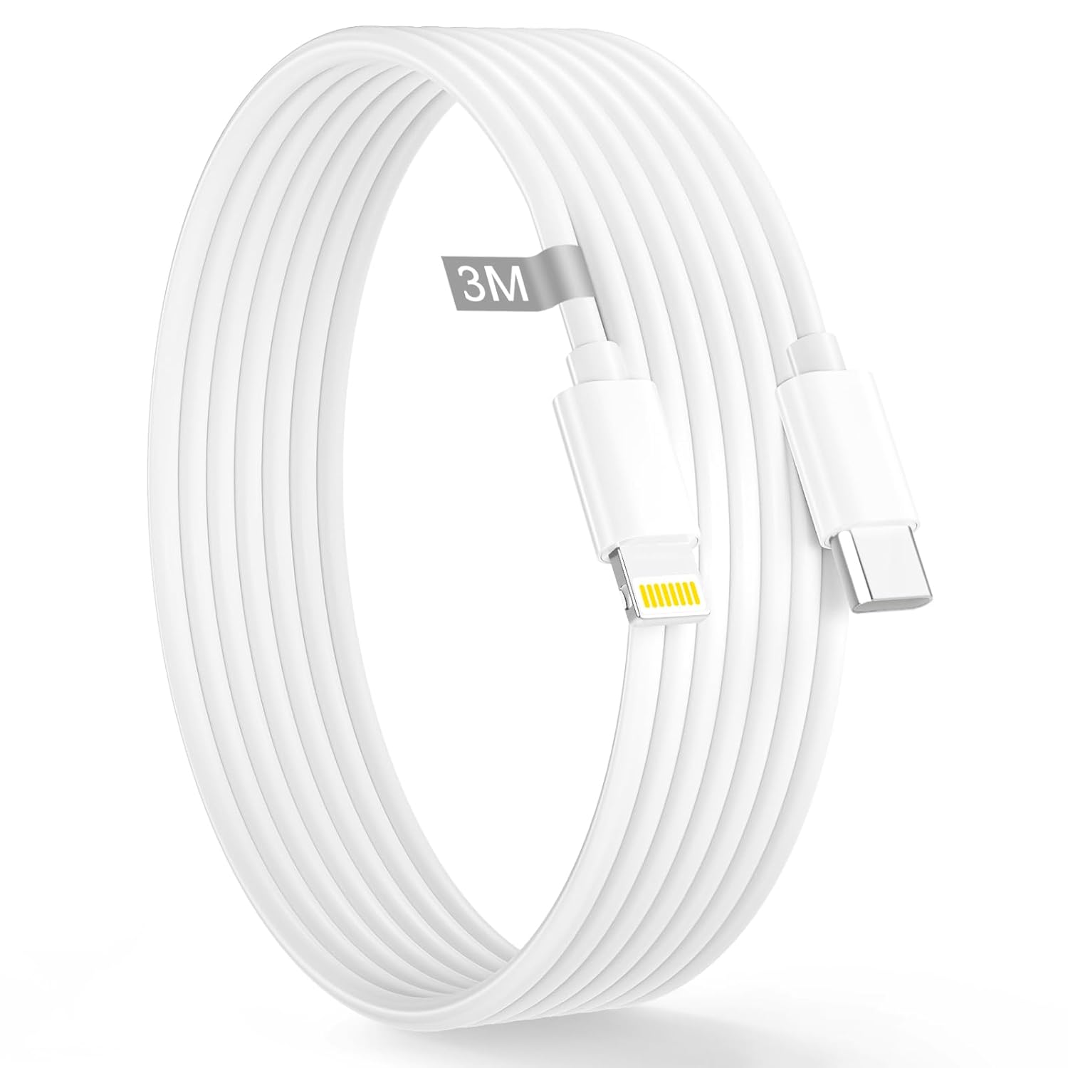 USB C to Lightning Cable 3M[Apple MFi Certified], iPhone Fast Charger Cable 3M E...