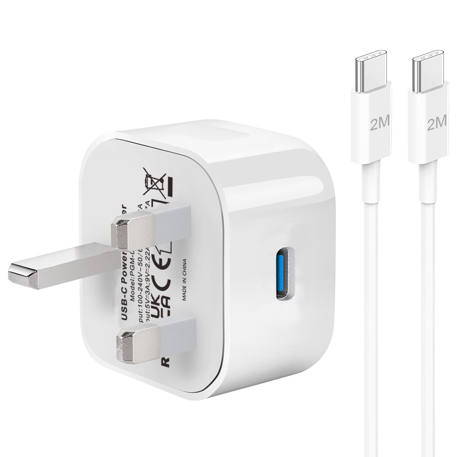 Samsung Charger Cable Fast Charge and Plug,2M USB Type C Charger and Plug PPS Su...