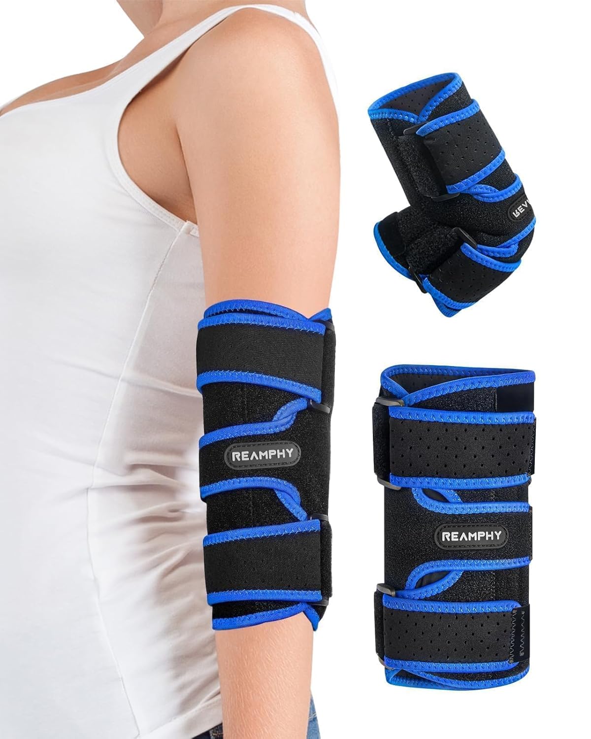 Reamphy Elbow Brace, Special Comfortable Night Elbow Sleep Support, Innovative E...