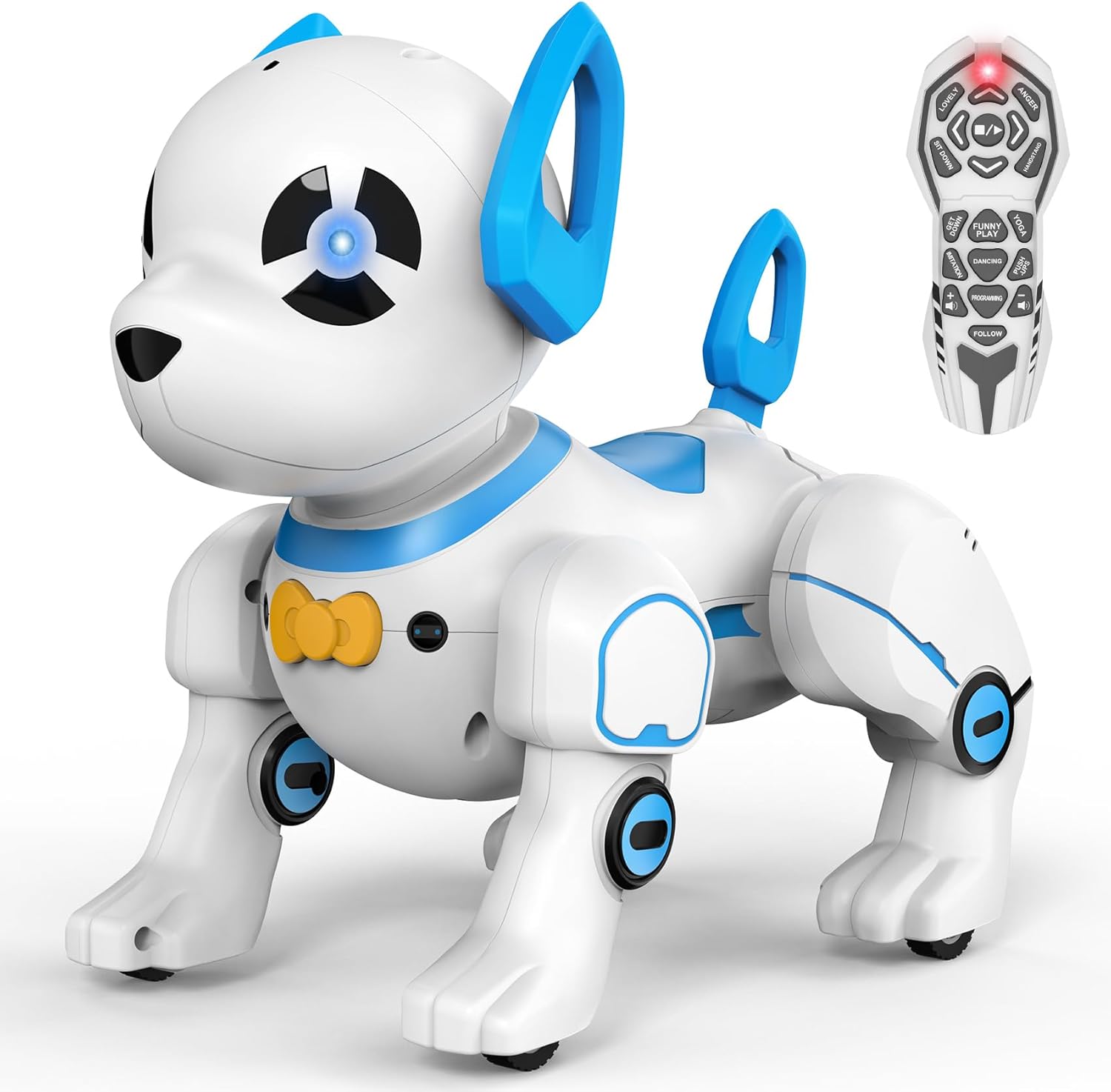 Remote Control Robot Dog Toy, RC Dog Programmable Smart Interactive Robotic Pets...