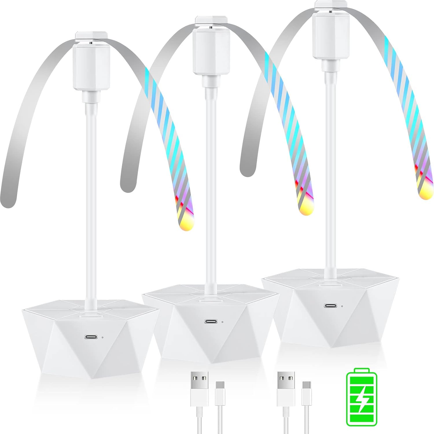 chemotex Fly Fans, Special Rechargeable Fly Fans for Food, Innovative Fly Repell...