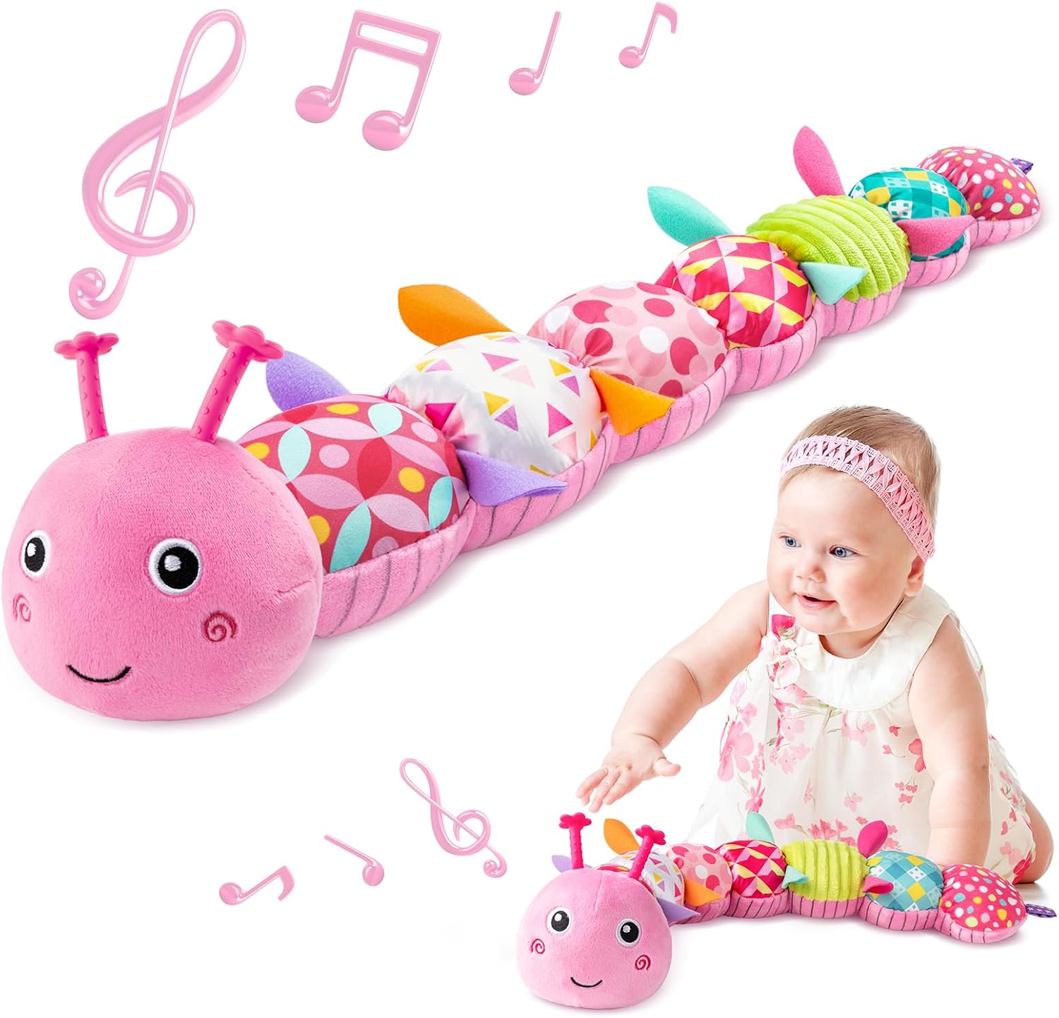 Sumobaby Infant Baby Toys, Special Musical Stuffed Animal Toys for 0-12 Months,...