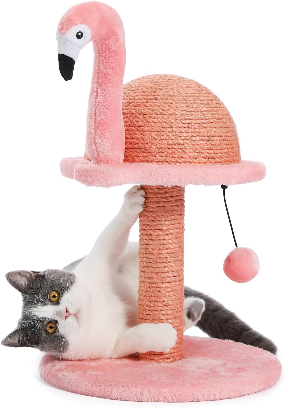 PAWZ Road Flamingo Cat Scratching Posts, Creative Scratching Posts, Kitten Scrat...