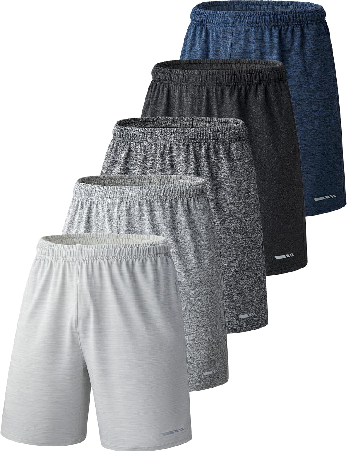 Liberty Imports 5 Pack Men's Quick Dry Athletic Sh...
