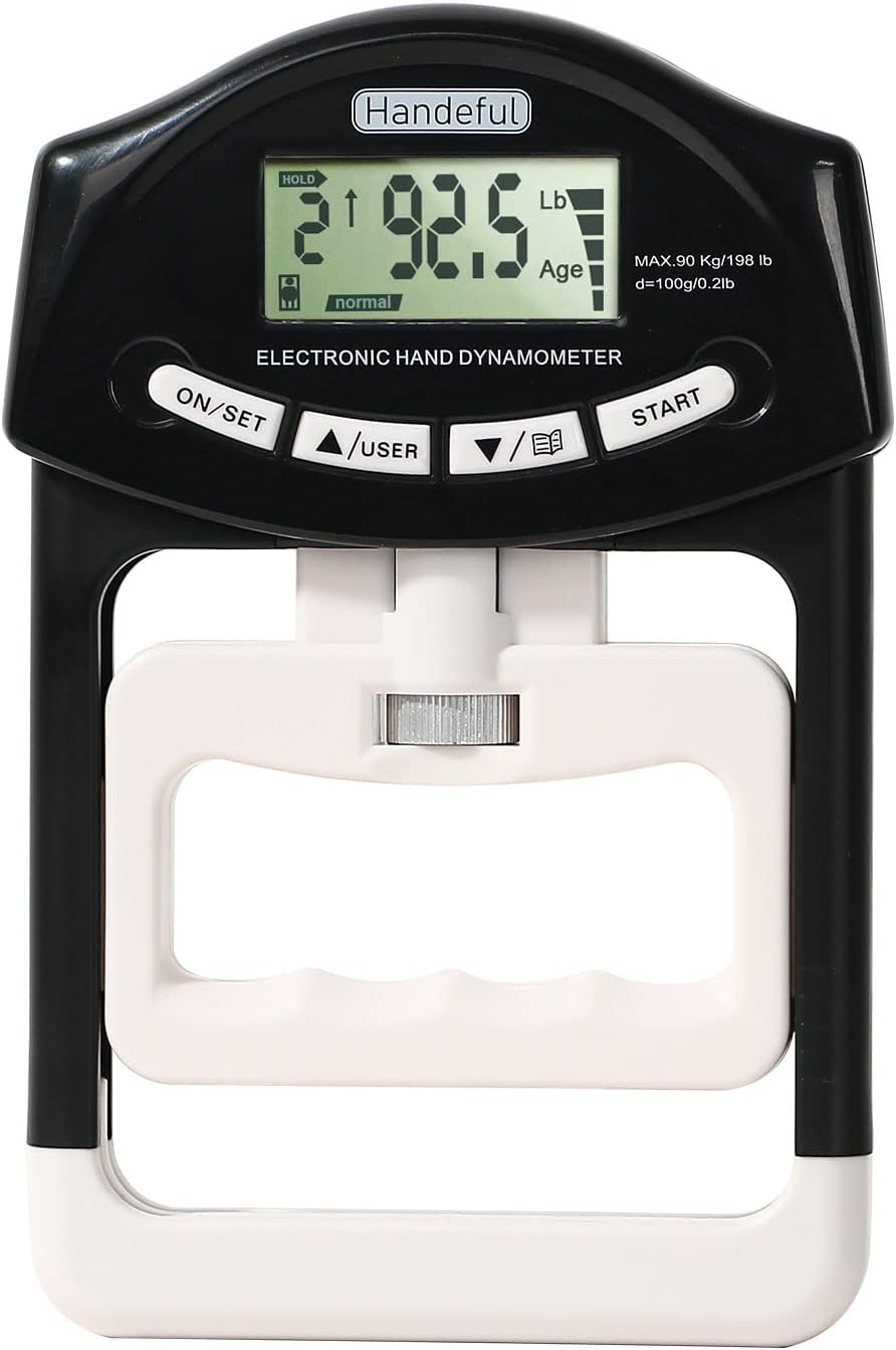 Handeful Grip Strength Tester, Special Dynamometer Handgrip Measurer, Innovative...