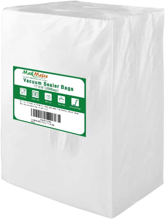 BPA Free Vacuum Freezer Sealer Bags, Special Heavy Duty Commercial Grade Bags, I...