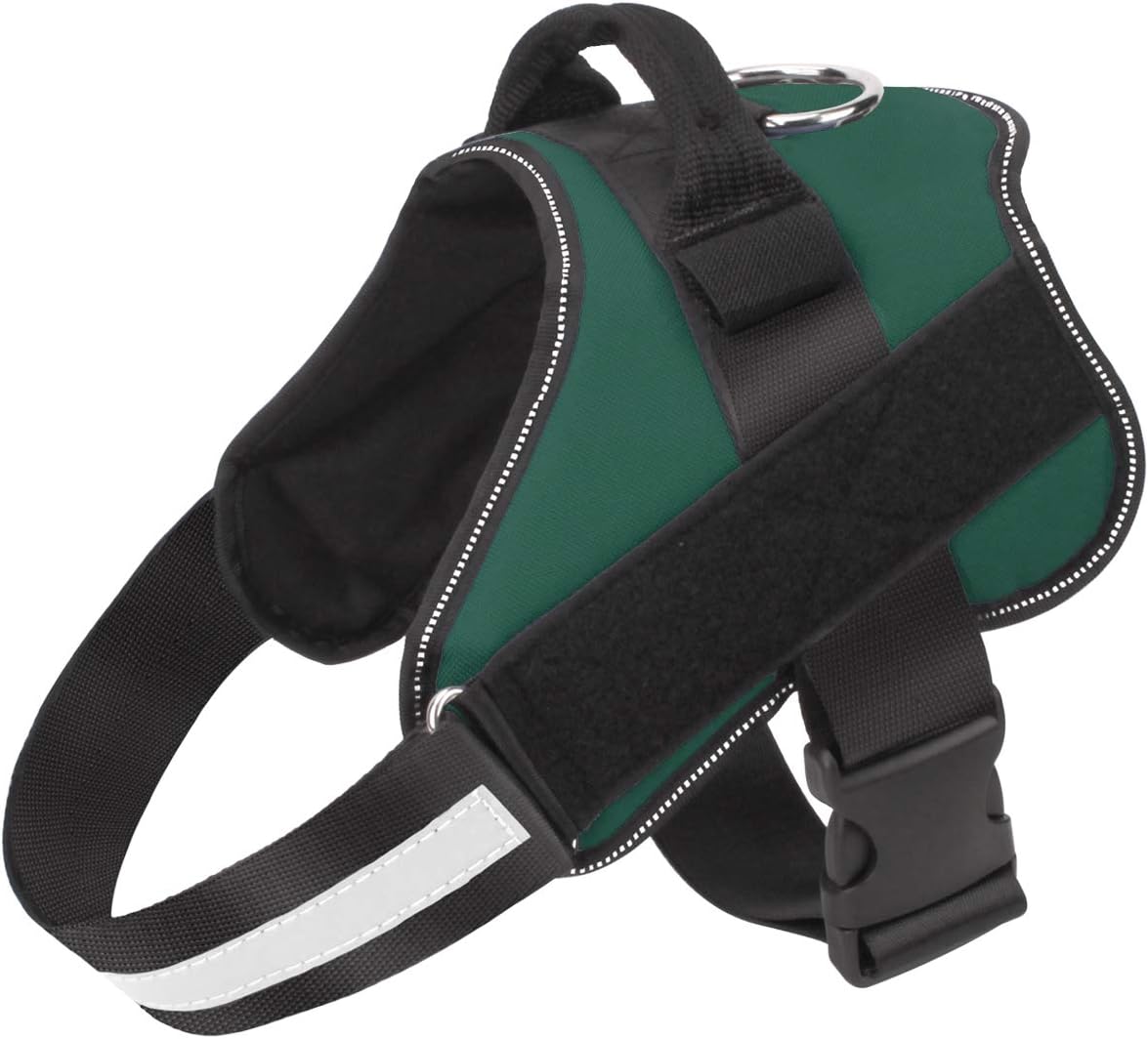 Bolux Dog Harness, No-Pull Reflective Dog Vest, Breathable Adjustable Pet Harnes...