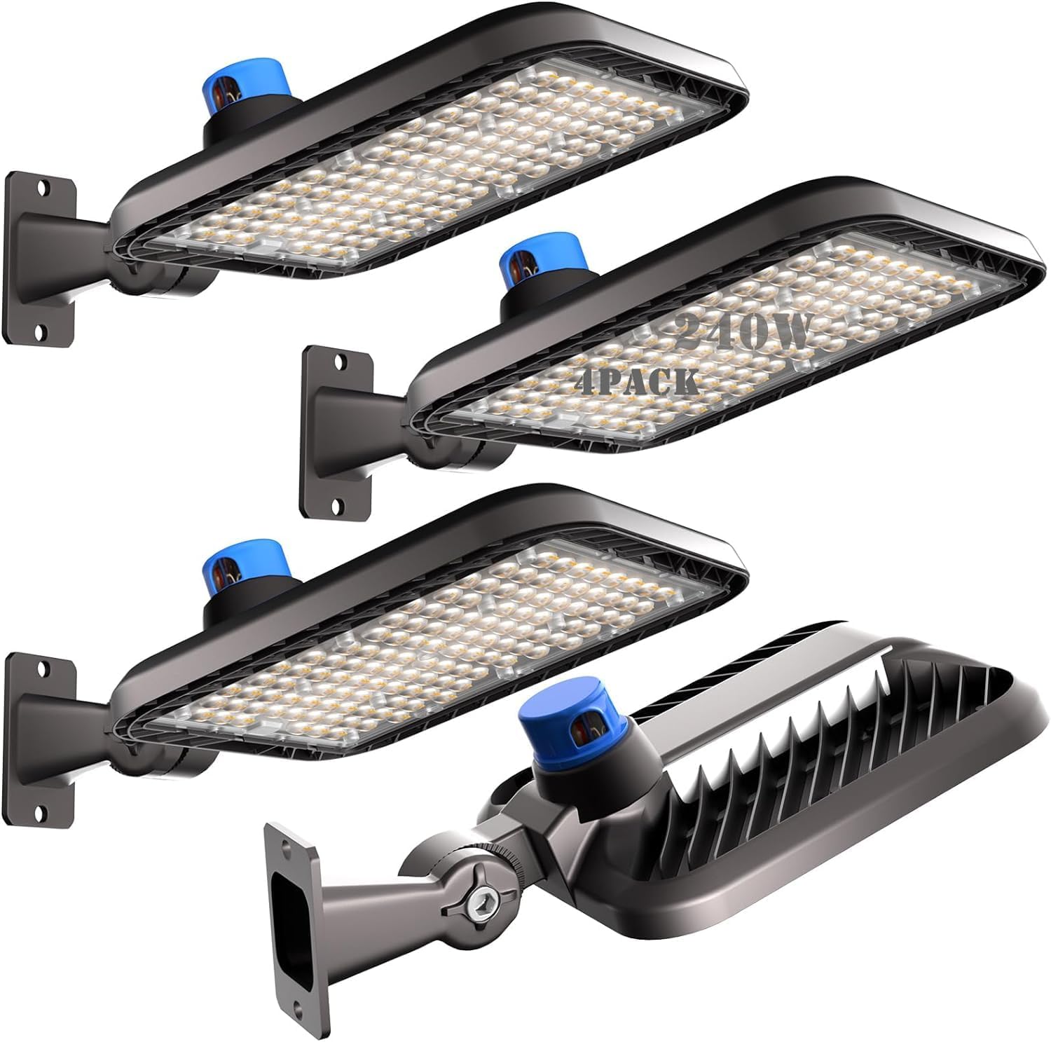 240W(240x1W LED) Parking Lot LED Lights 36000Lm LED Pole Lights Outdoor with Pho...