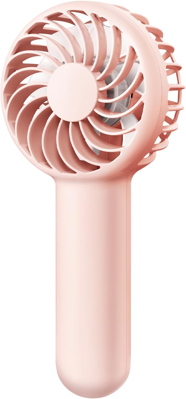 Gaiatop Mini Portable Fan, 3 Speed Powerful Handheld Fan, 2000mAh Battery Operat...