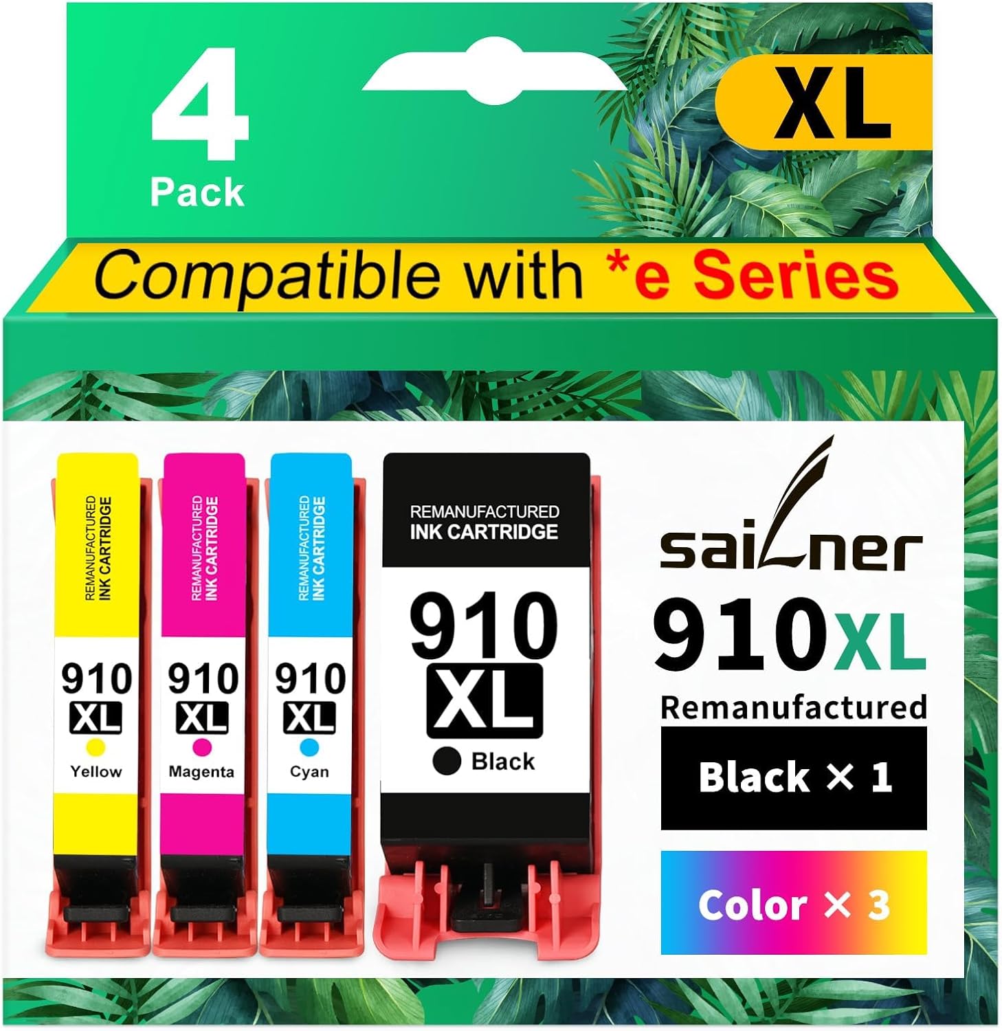 910 XL 910XL Ink Cartridges Replacement for for HP 910xl Ink Cartridges Combo Pa...