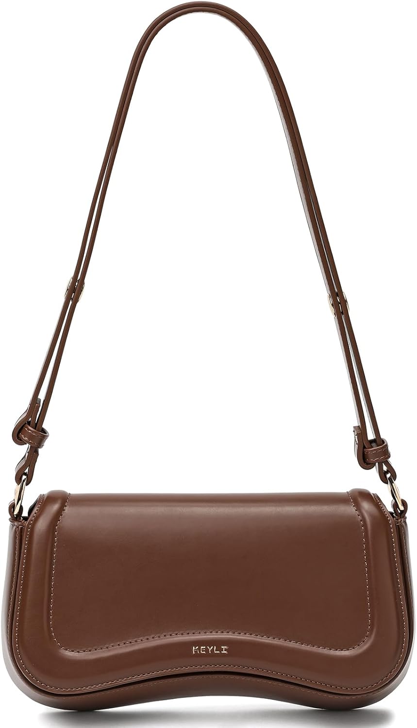 Keyli Small Shoulder Bag for women Trendy Crossbody Purse Waterproof Leather Han...