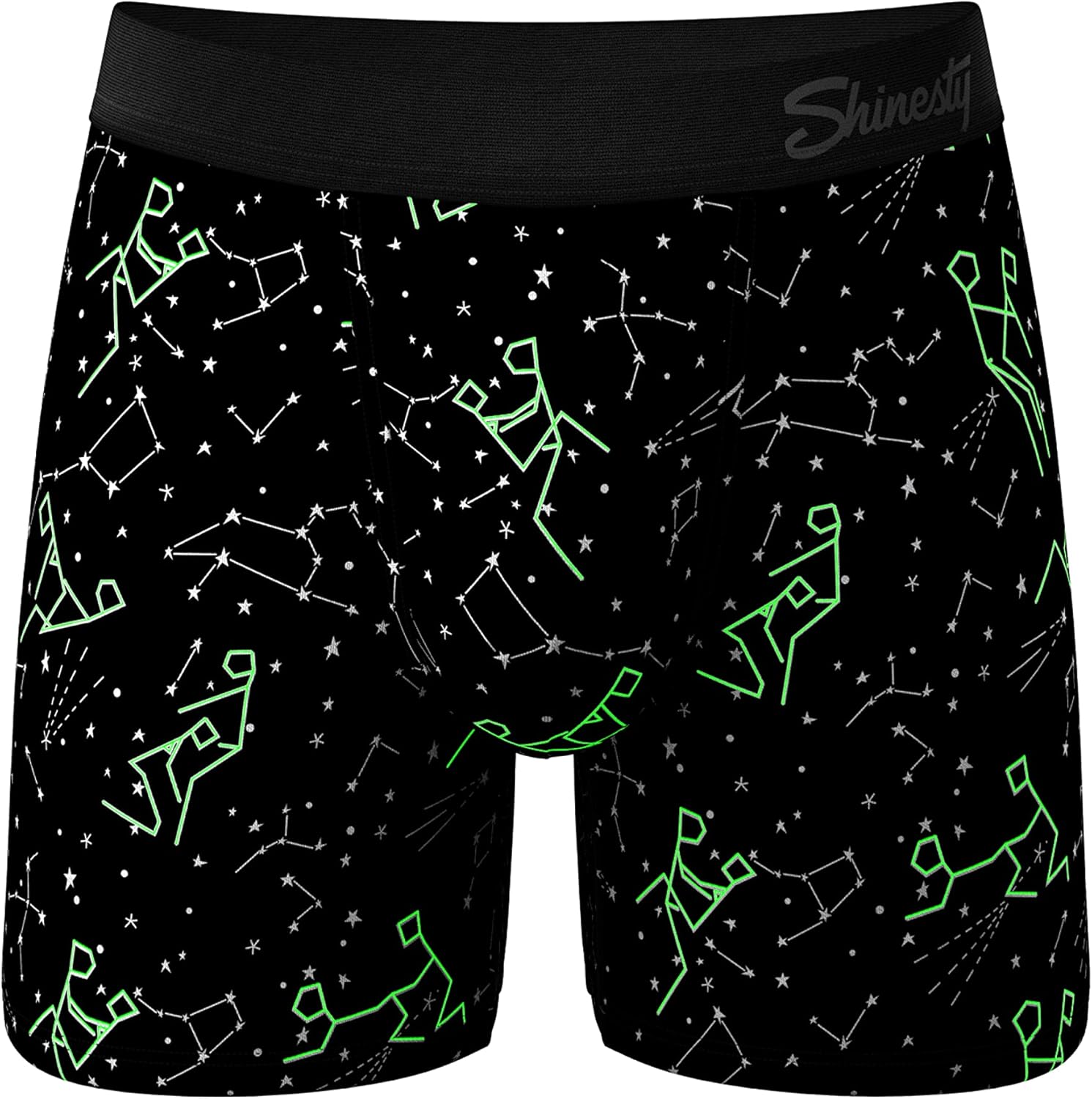 Shinesty Men's Boxer Briefs, Special Flyless Underwear with Anti-Chafing Feature...