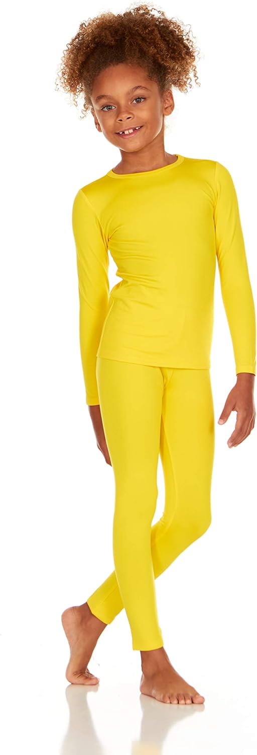 Thermajane Thermal Underwear for Kids Long Johns, Girls Thermal Underwear Set, B...