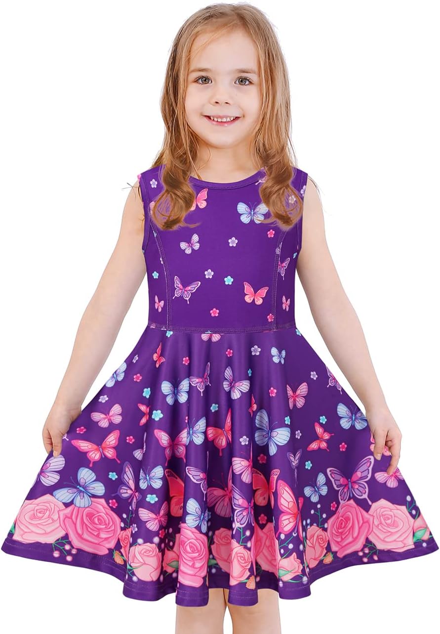 LaBeca Girls Dress, Special Sleeveless Long Sleeve Dress for Kids, High-Quality...