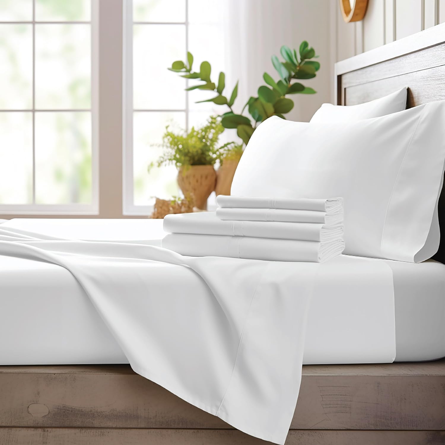 Ultra Soft Cooling Bamboo Bay Sheets Set, Special 100% Viscose Made from Bamboo...