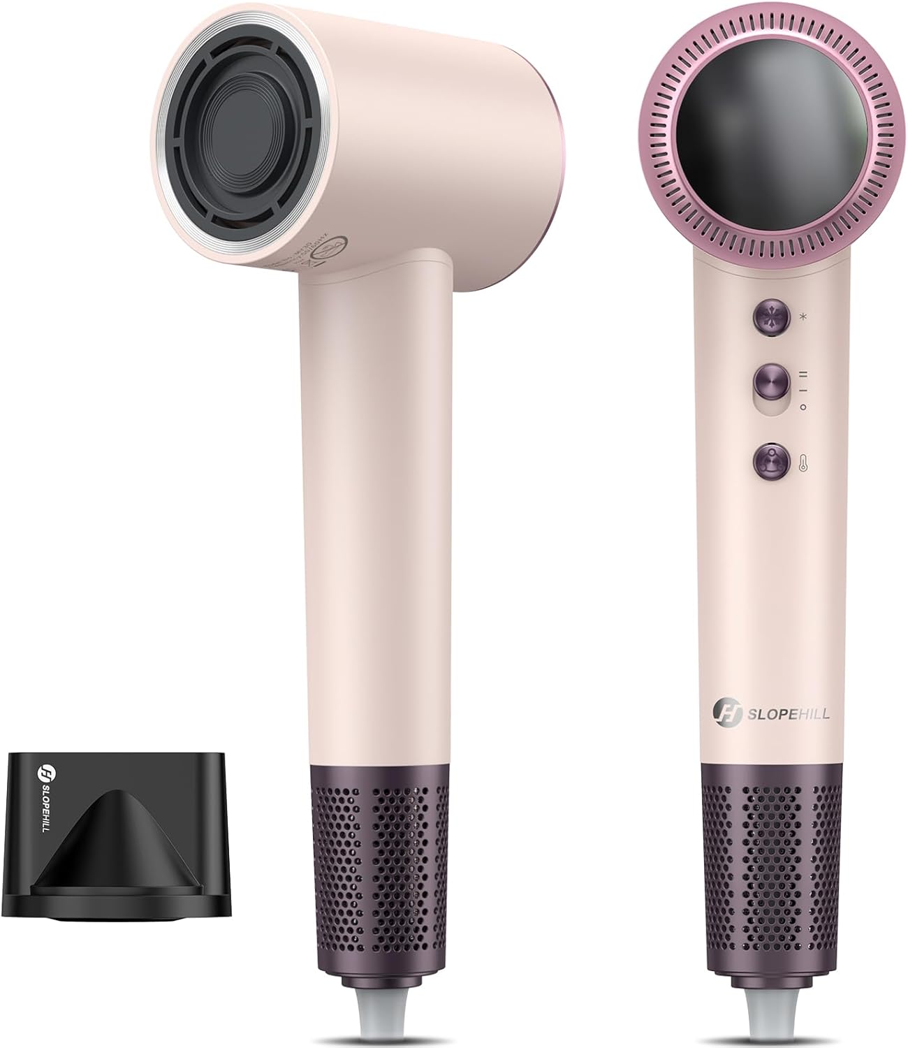 Slopehill Hair Dryer - 110,000 RPM High-Velocity Fast Drying + Low Noise + Light...