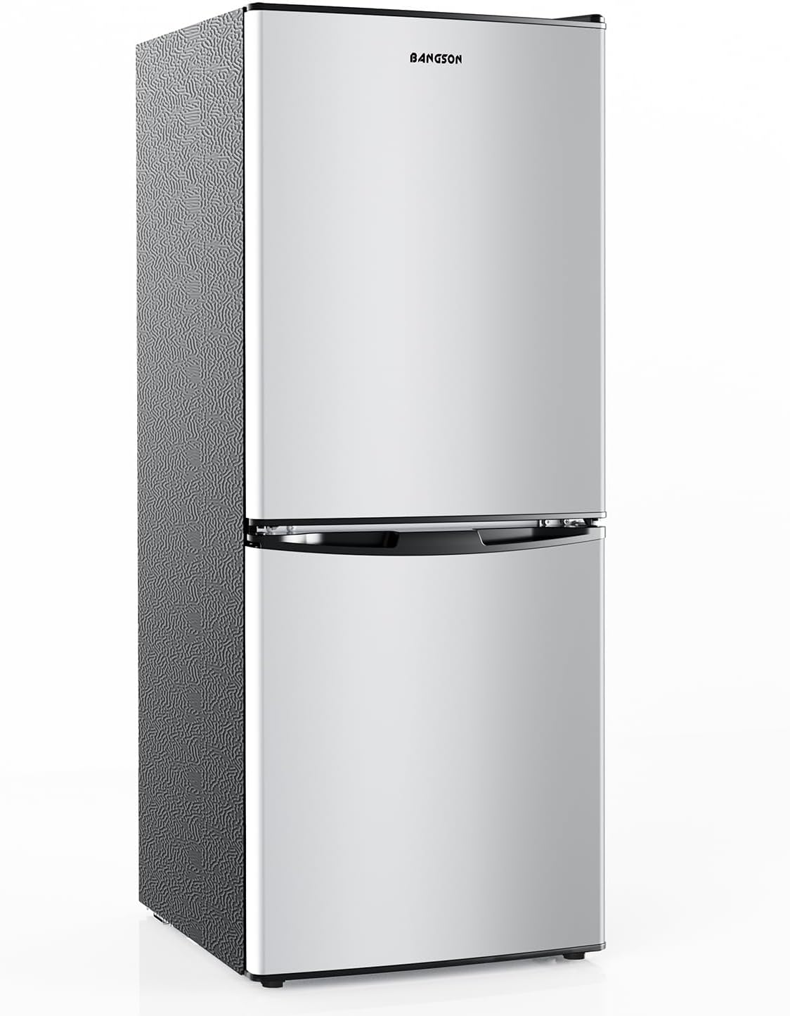 BANGSON Small Refrigerator with Freezer, 4.0 Cu.Ft, Small Fridge with Freezer, 2...
